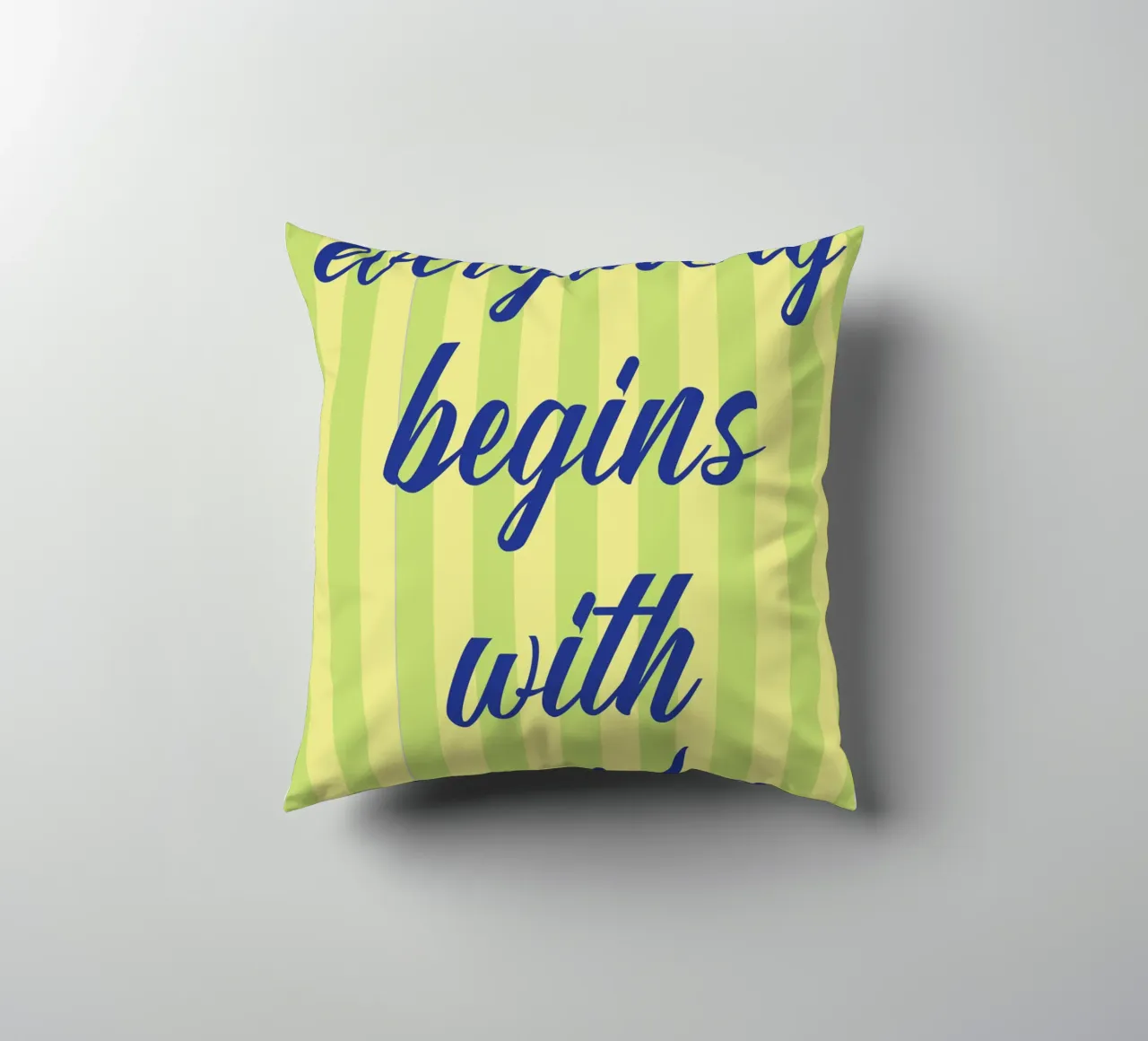 Tutto inizia con un'idea cuscino da the gendels