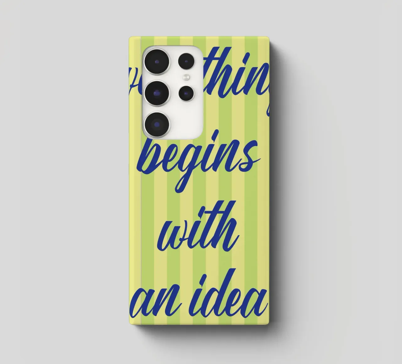 Tutto inizia con un'idea cover samsung da the gendels