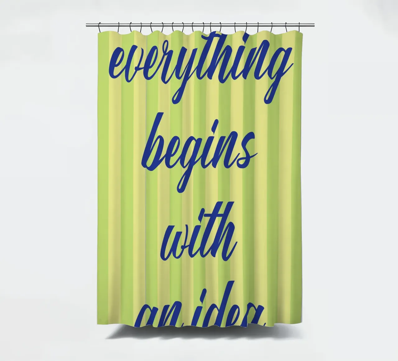 Tutto inizia con un'idea tenda da doccia da the gendels