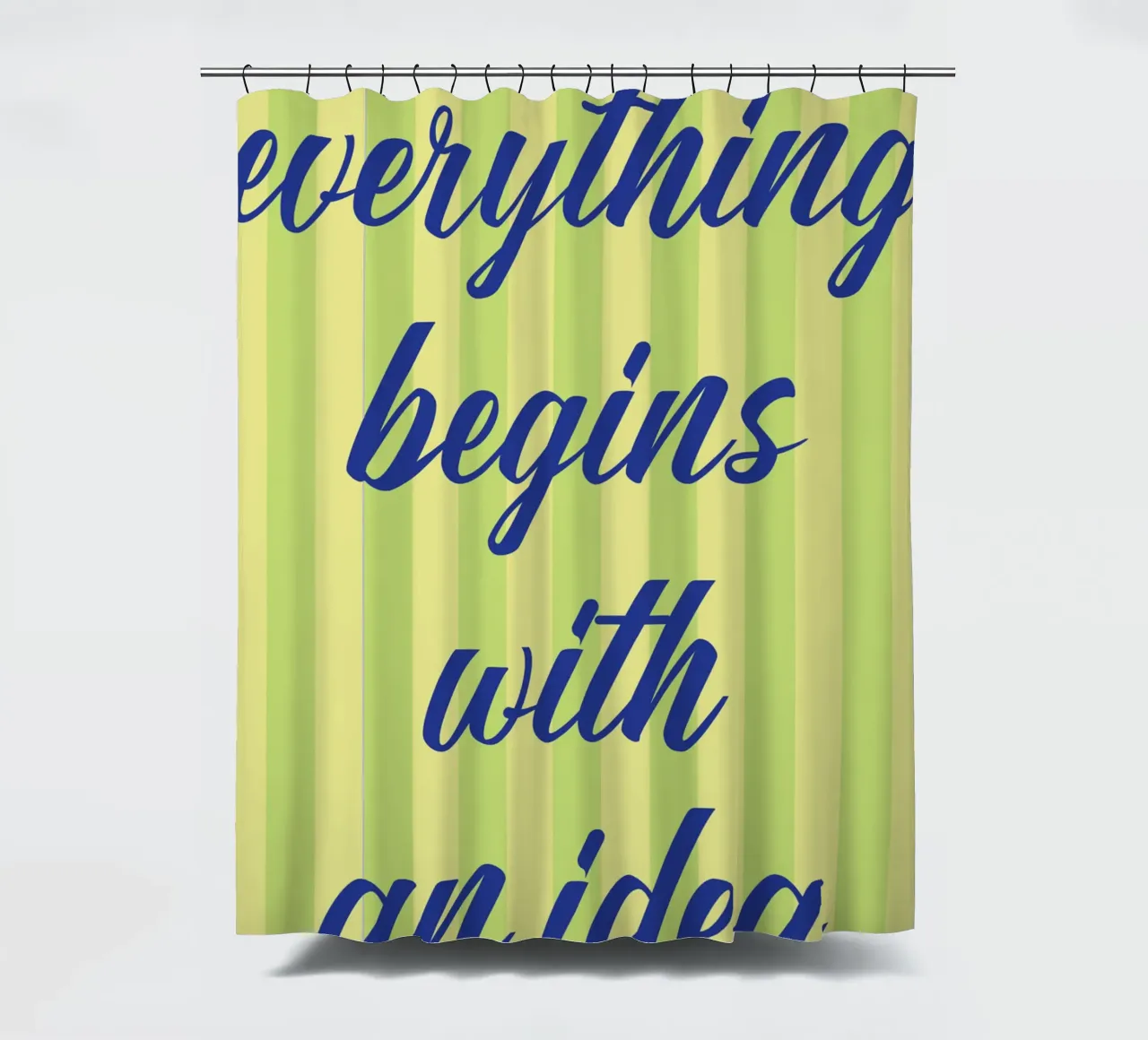 Tutto inizia con un'idea tenda da doccia da the gendels