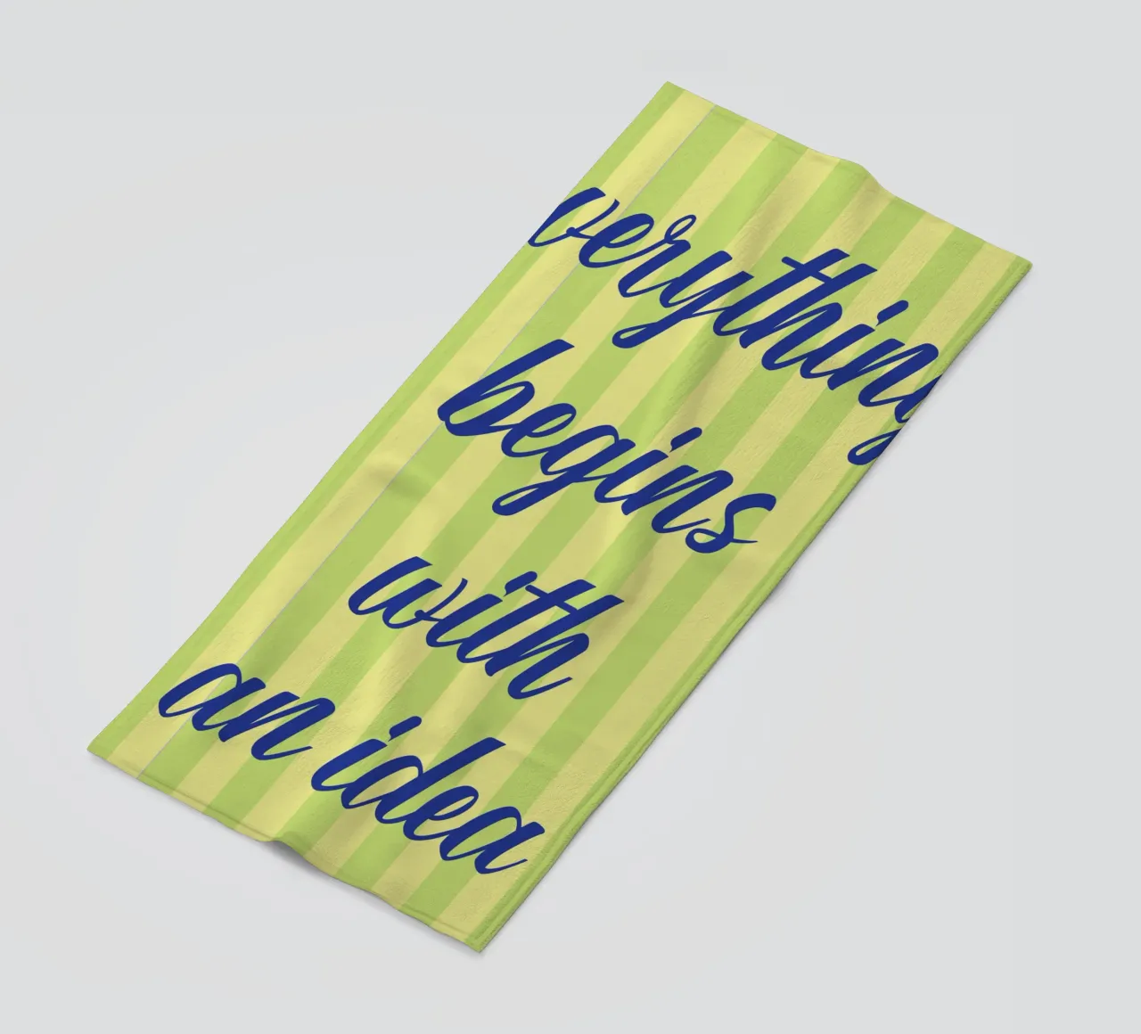 Tutto inizia con un'idea telo mare da the gendels