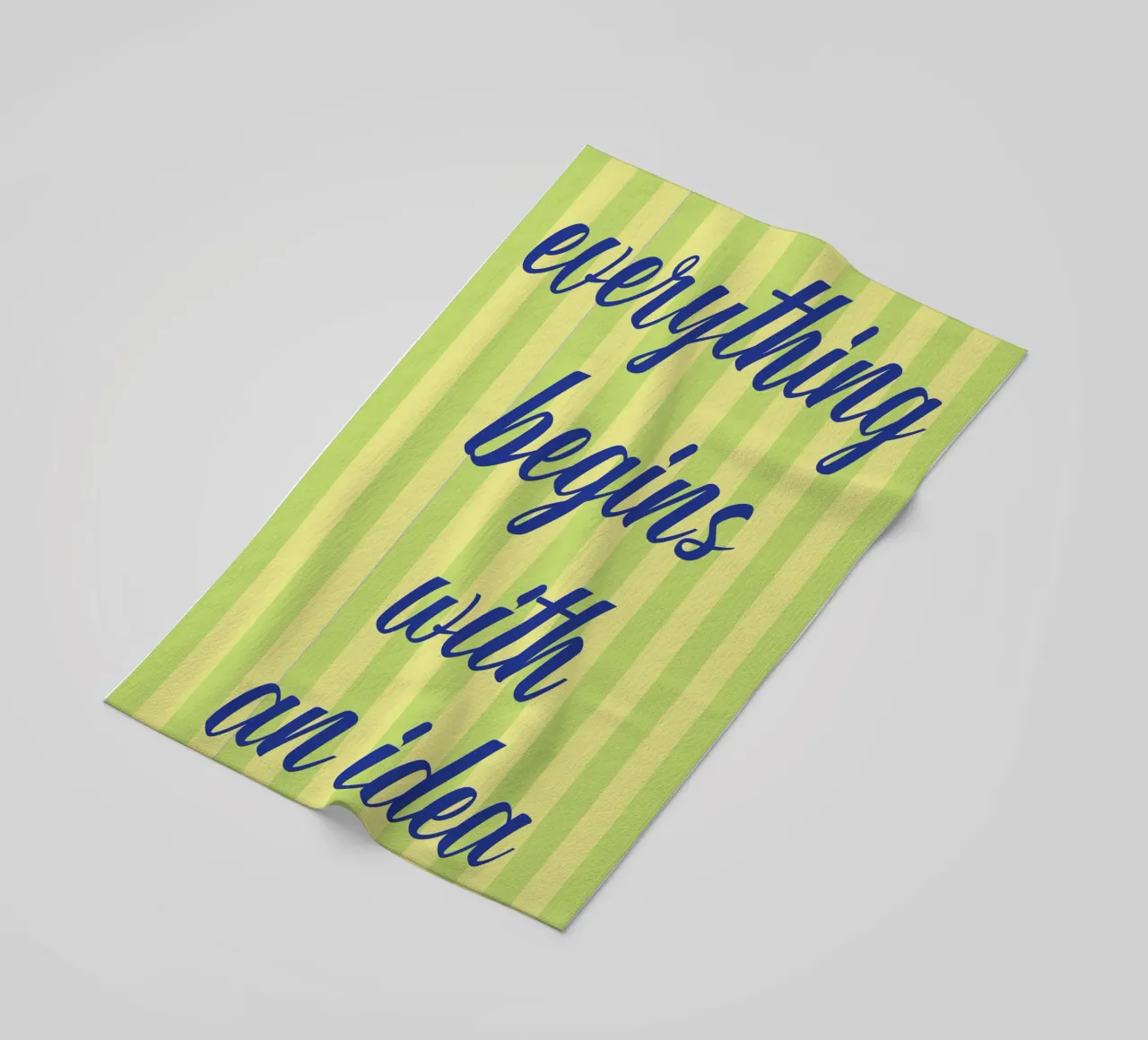 Tutto inizia con un'idea telo mare da the gendels