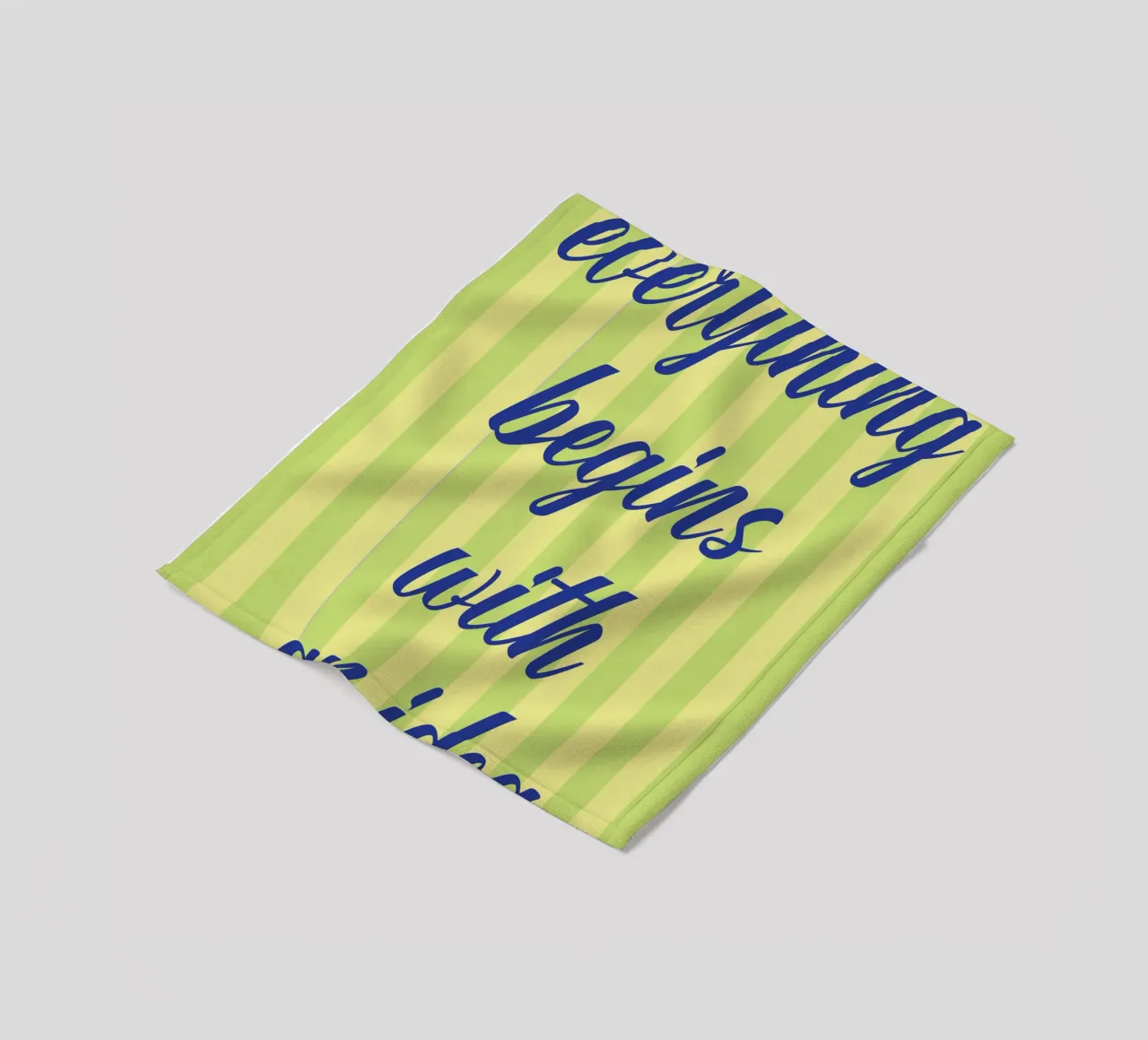 Tutto inizia con un'idea coperta in pile da the gendels