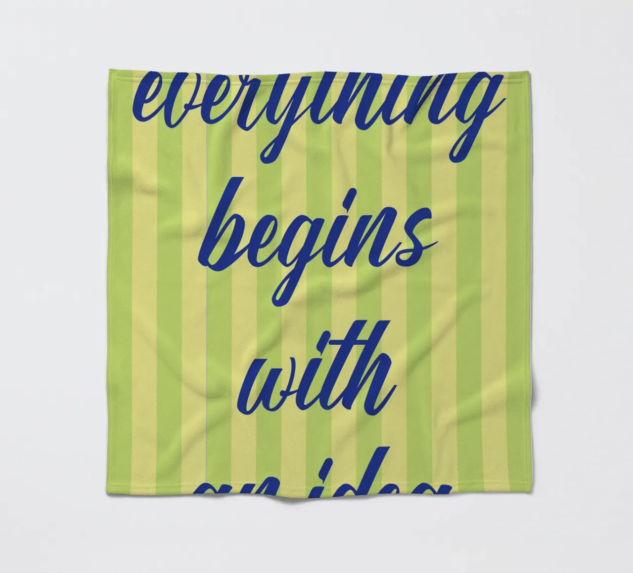 Tutto inizia con un'idea coperta in pile da the gendels