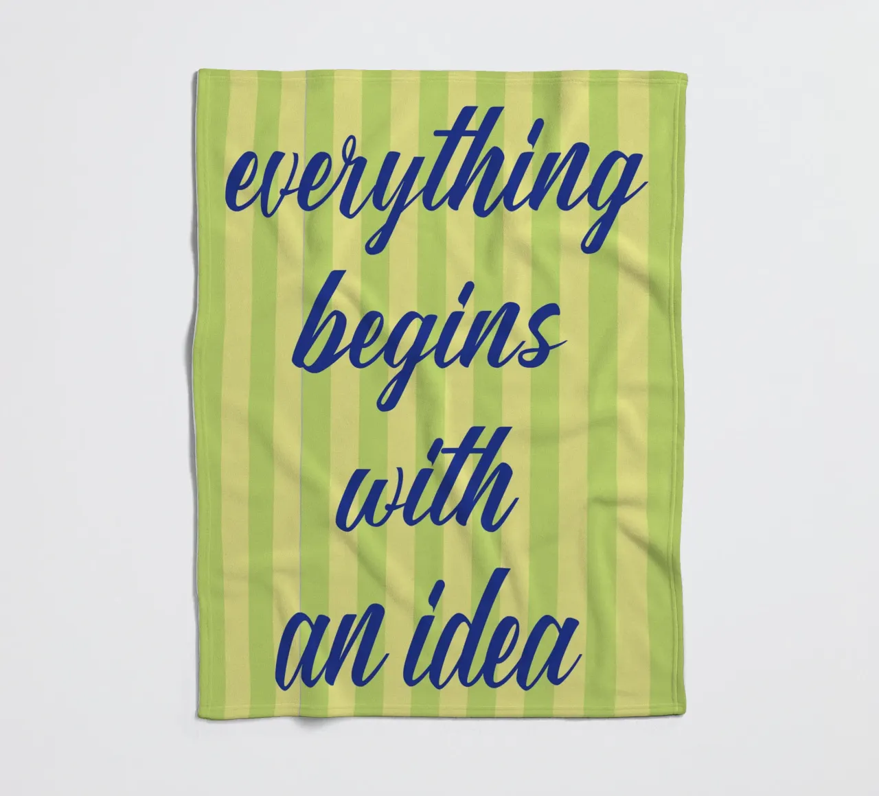 Tutto inizia con un'idea coperta in pile da the gendels