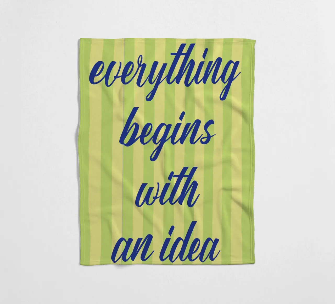 Tutto inizia con un'idea coperta in pile da the gendels