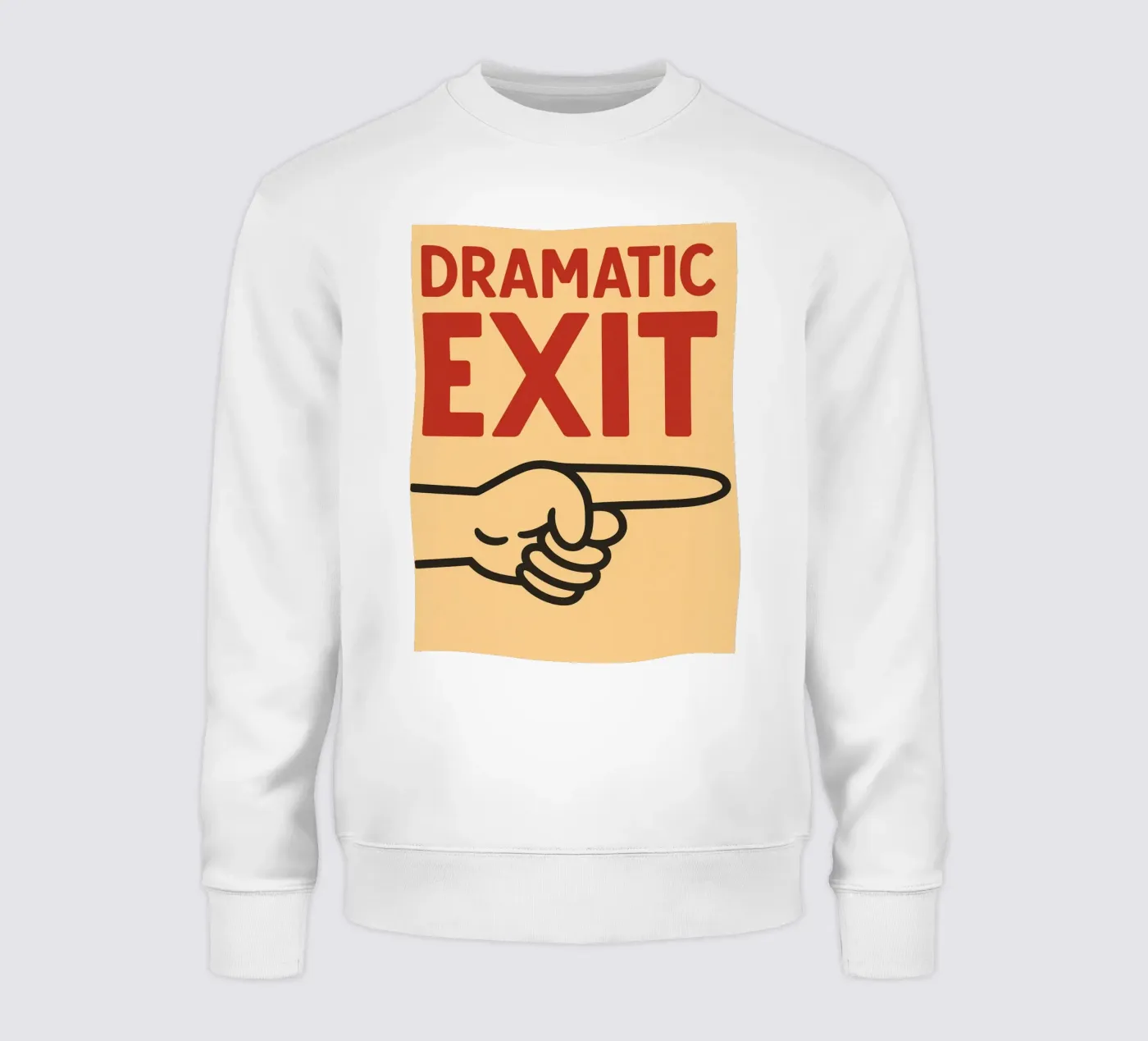 uscita di scena drammatica felpa da the gendels