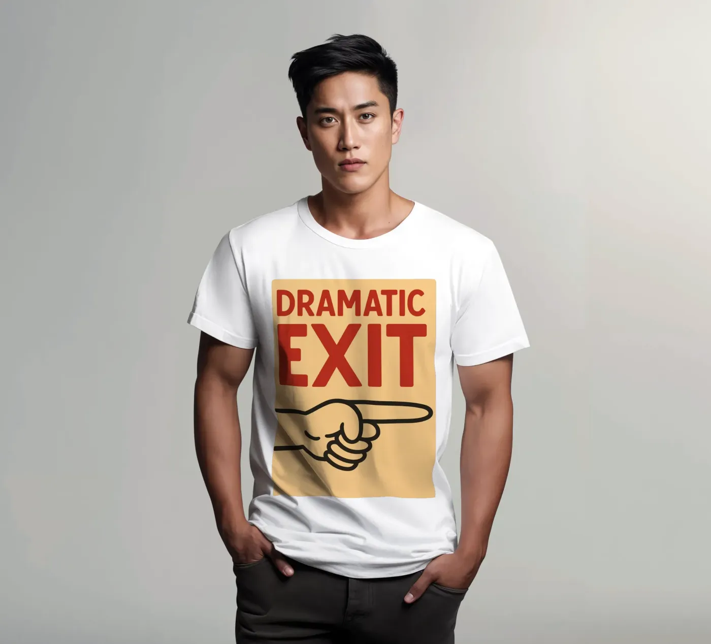 dramatic exit t-shirt da the gendels