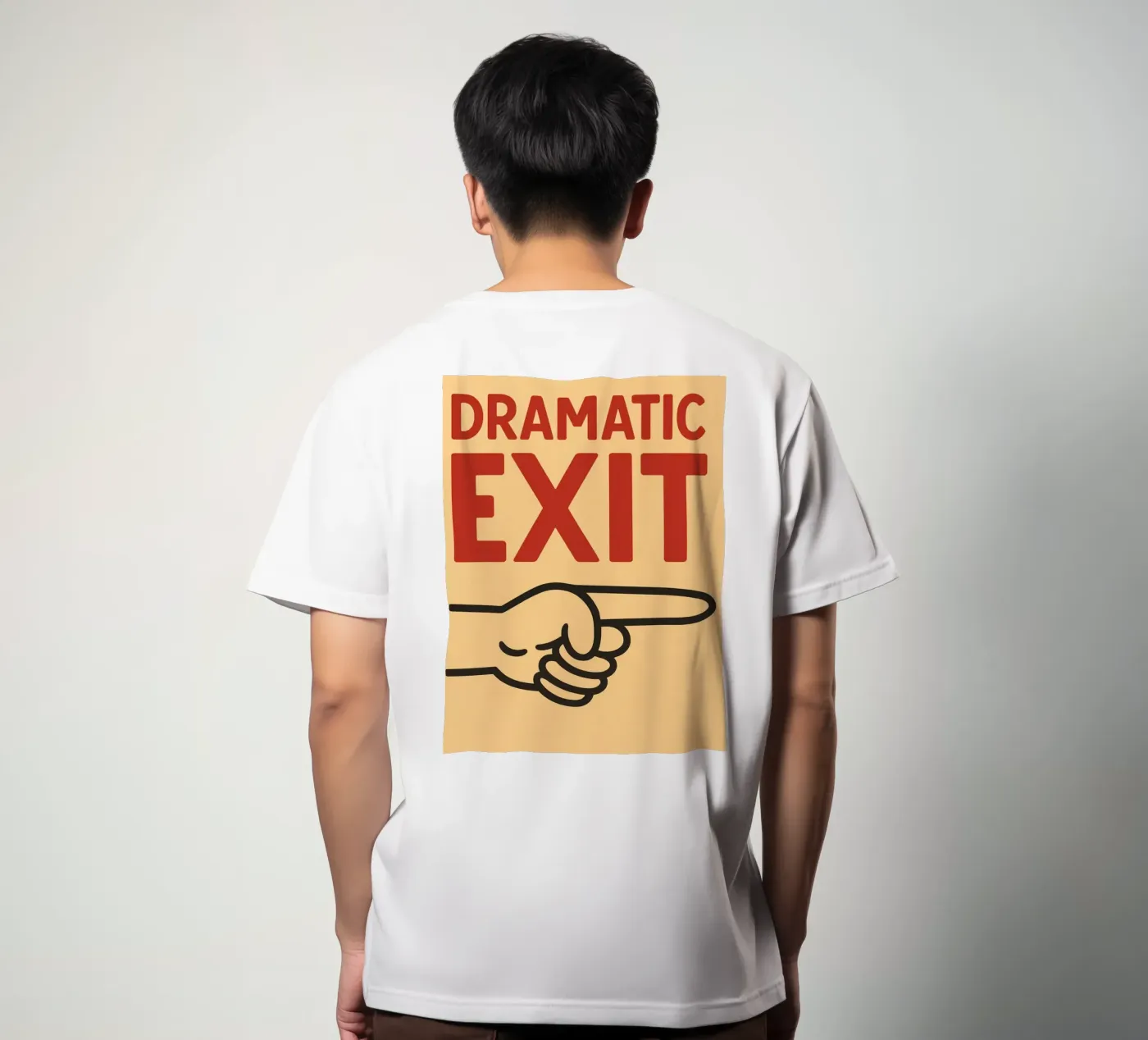 dramatic exit t-shirt da the gendels