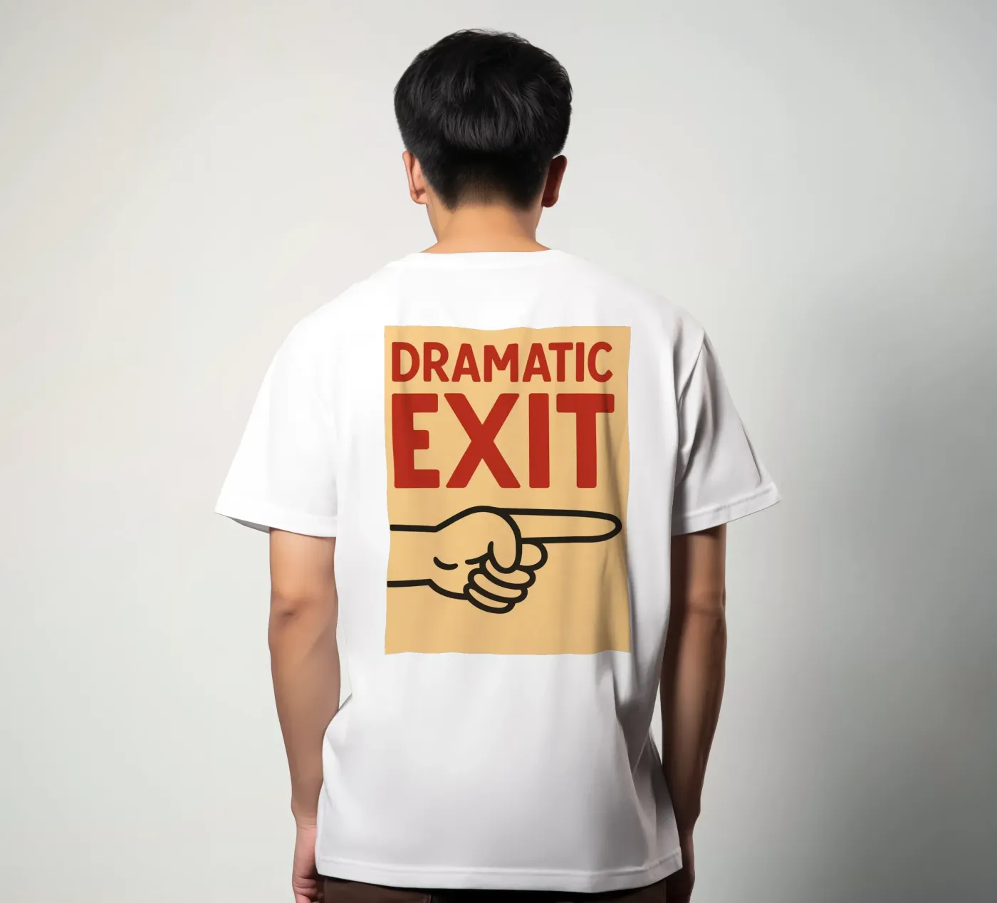 dramatic exit t-shirt da the gendels