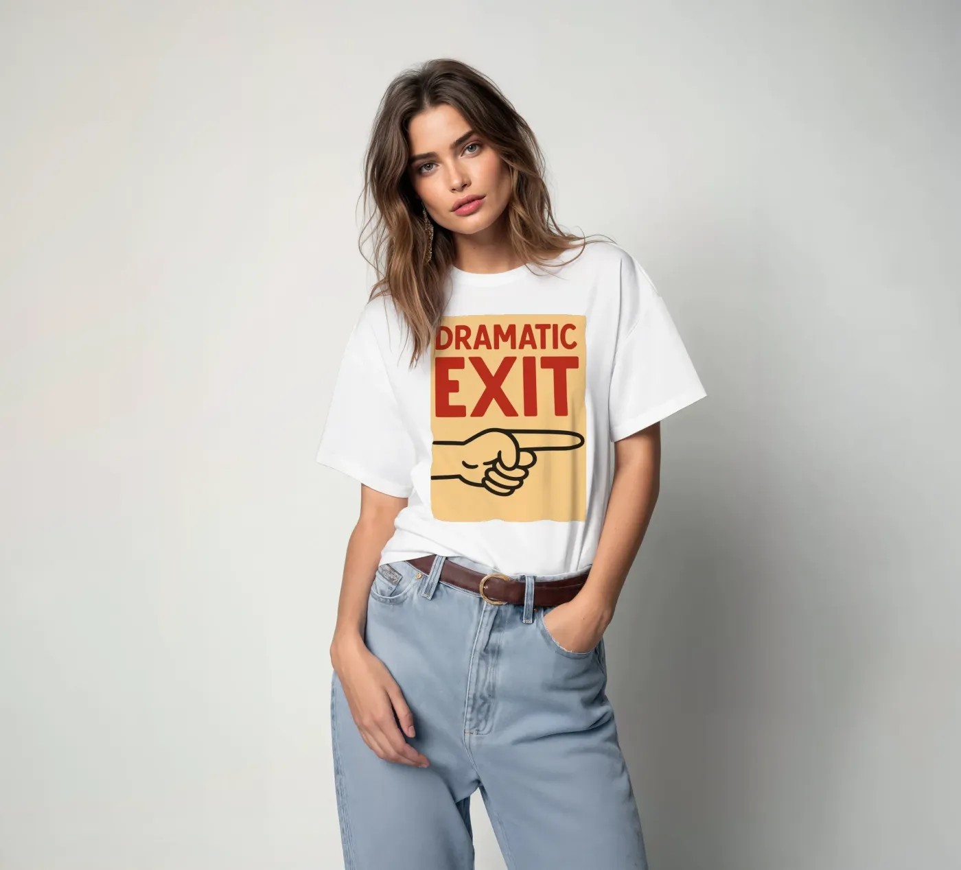 dramatic exit t-shirt da the gendels
