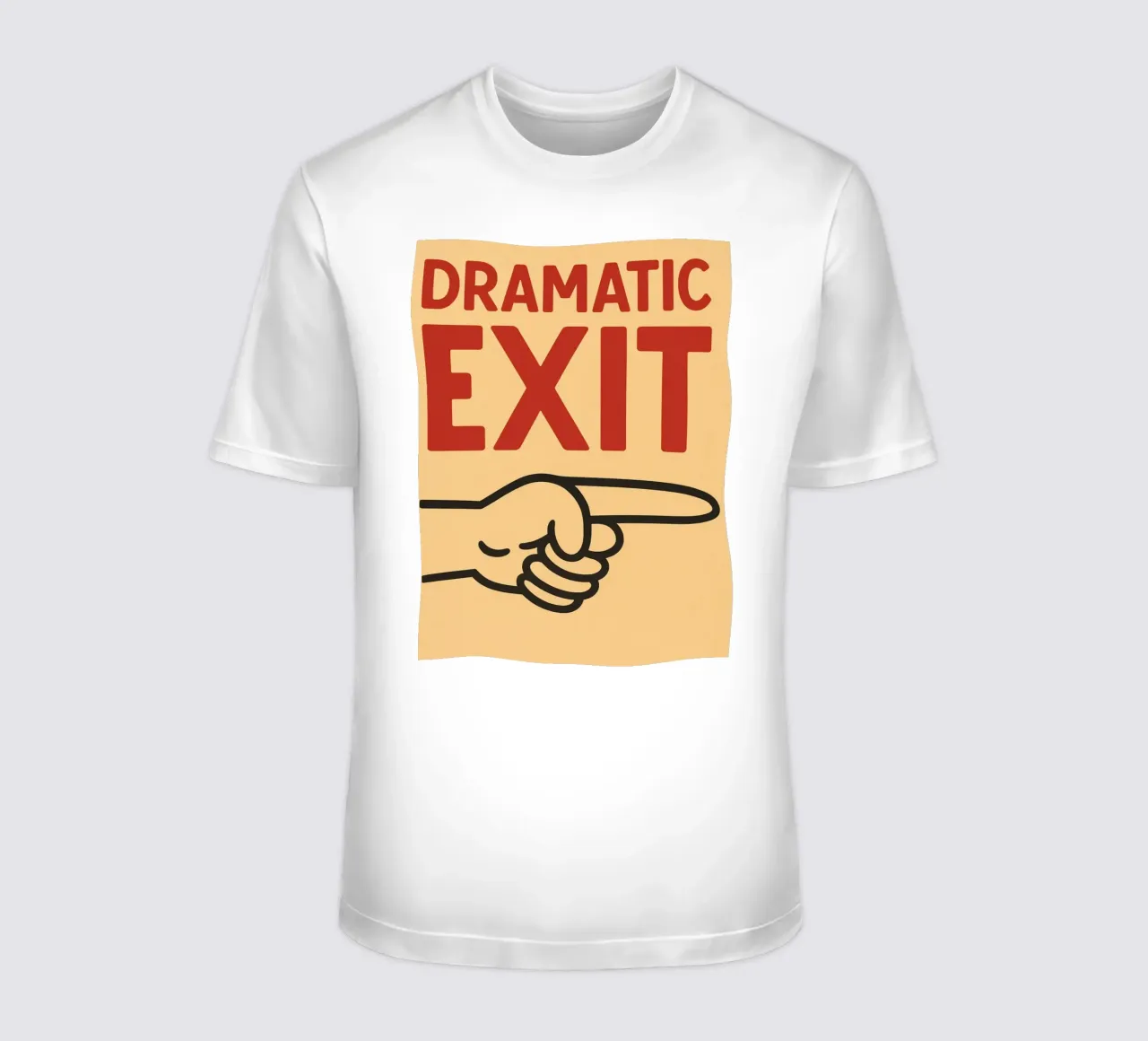 uscita di scena drammatica t-shirt da the gendels