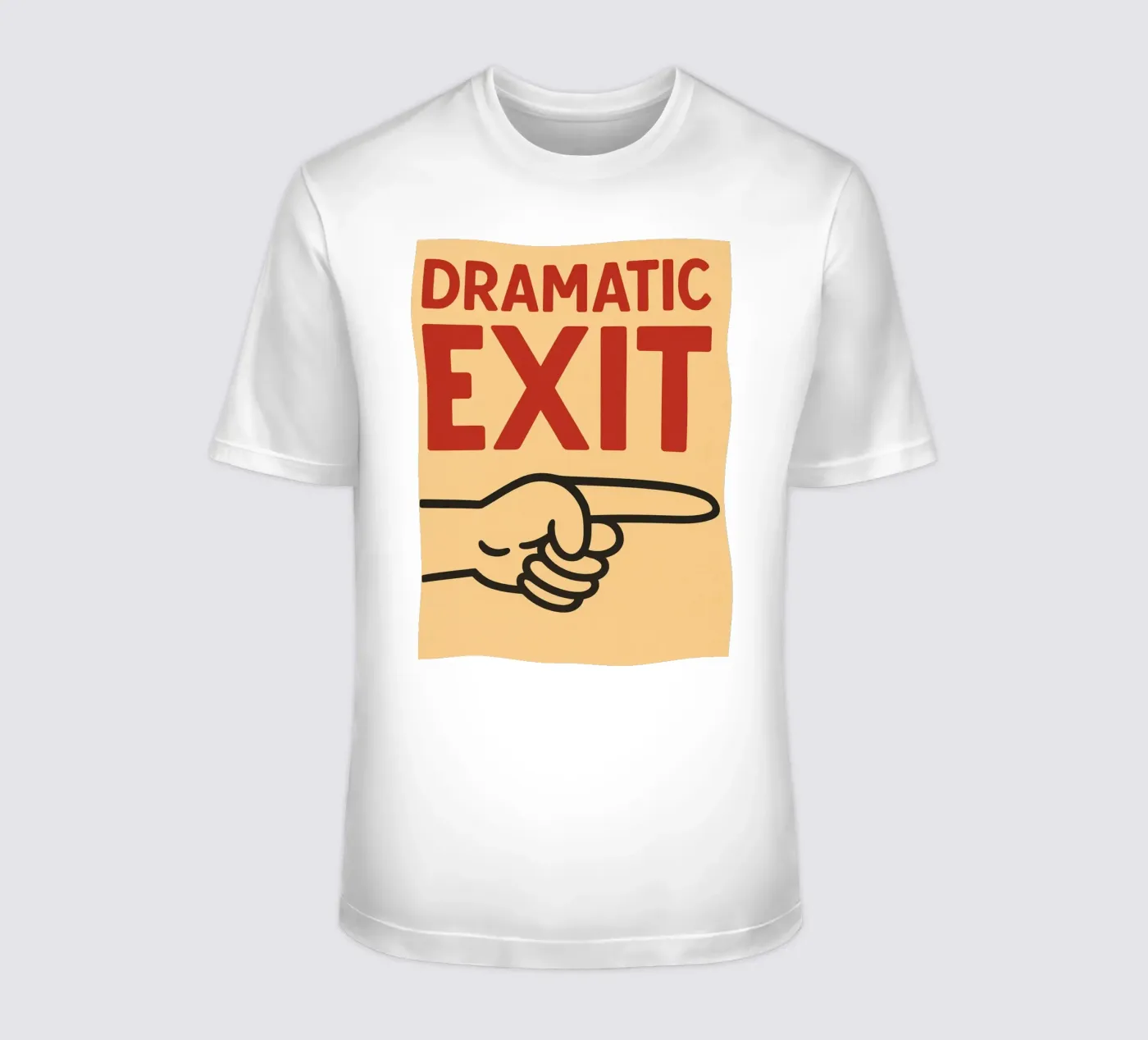 dramatic exit t-shirt da the gendels