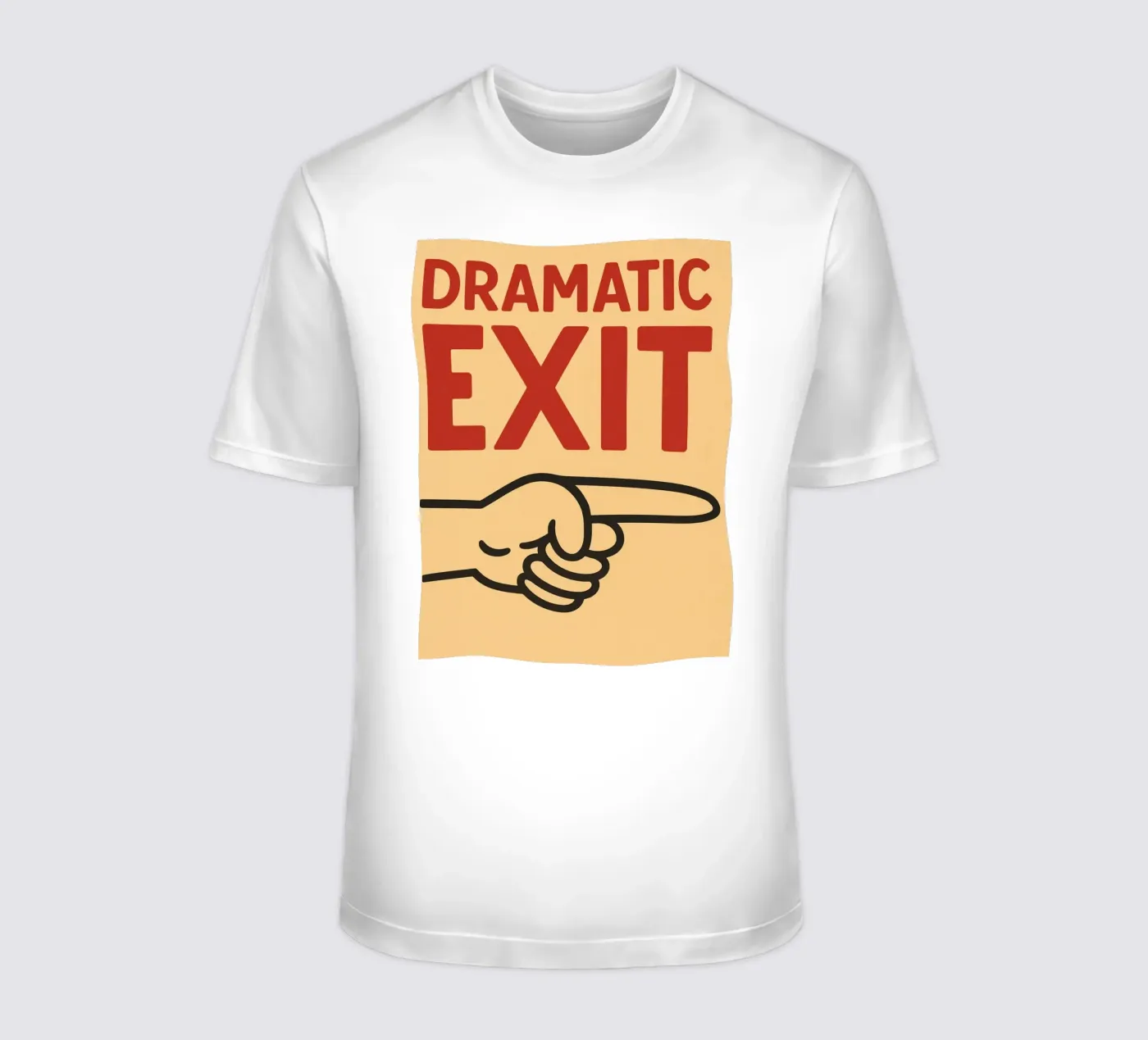 dramatische aftocht t-shirt van the gendels