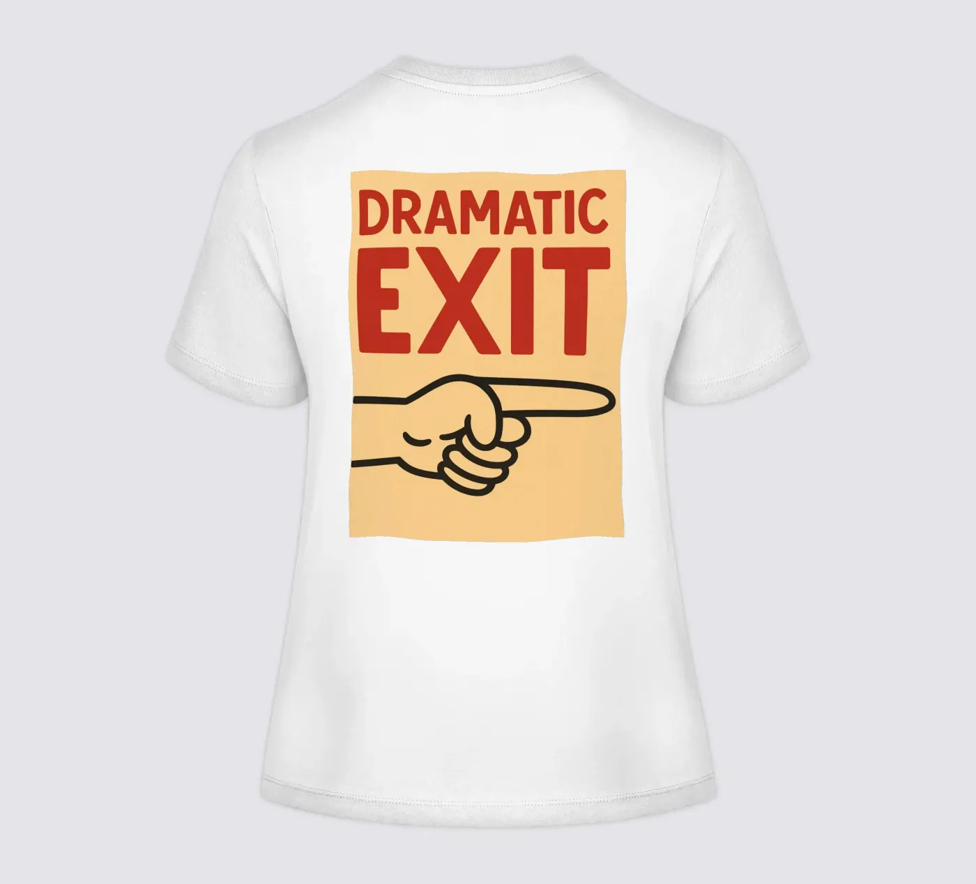 uscita di scena drammatica t-shirt da donna da the gendels