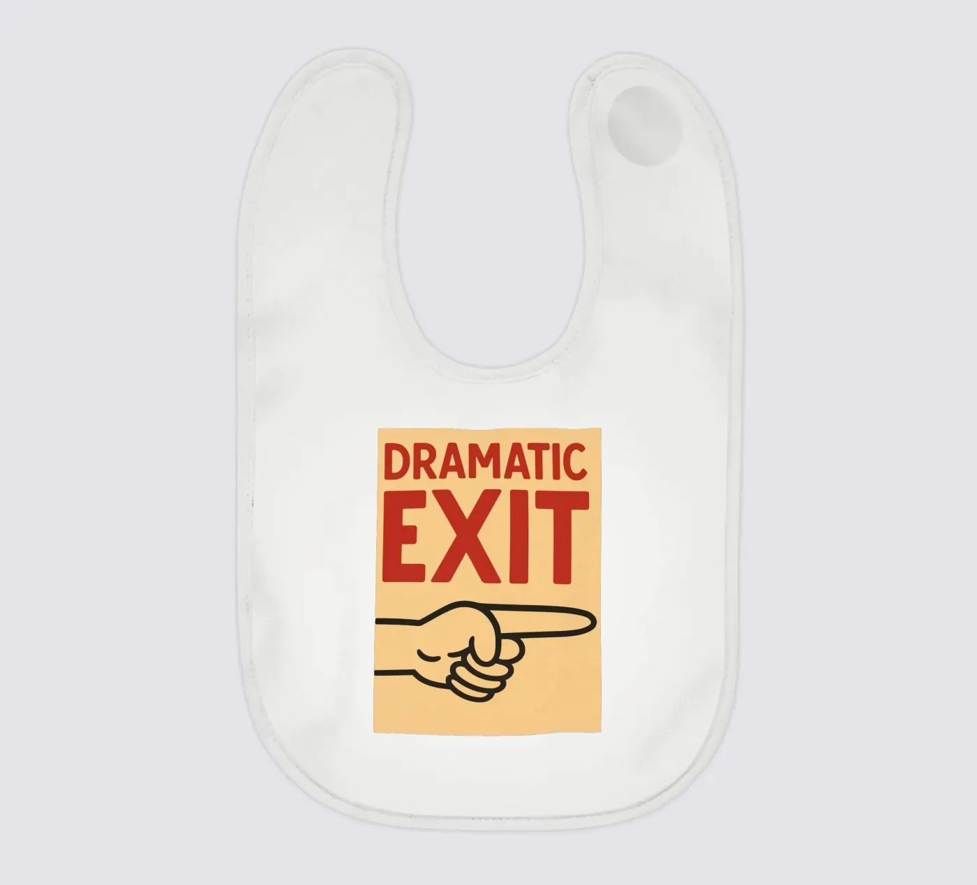 dramatic exit Babylätzchen von the gendels
