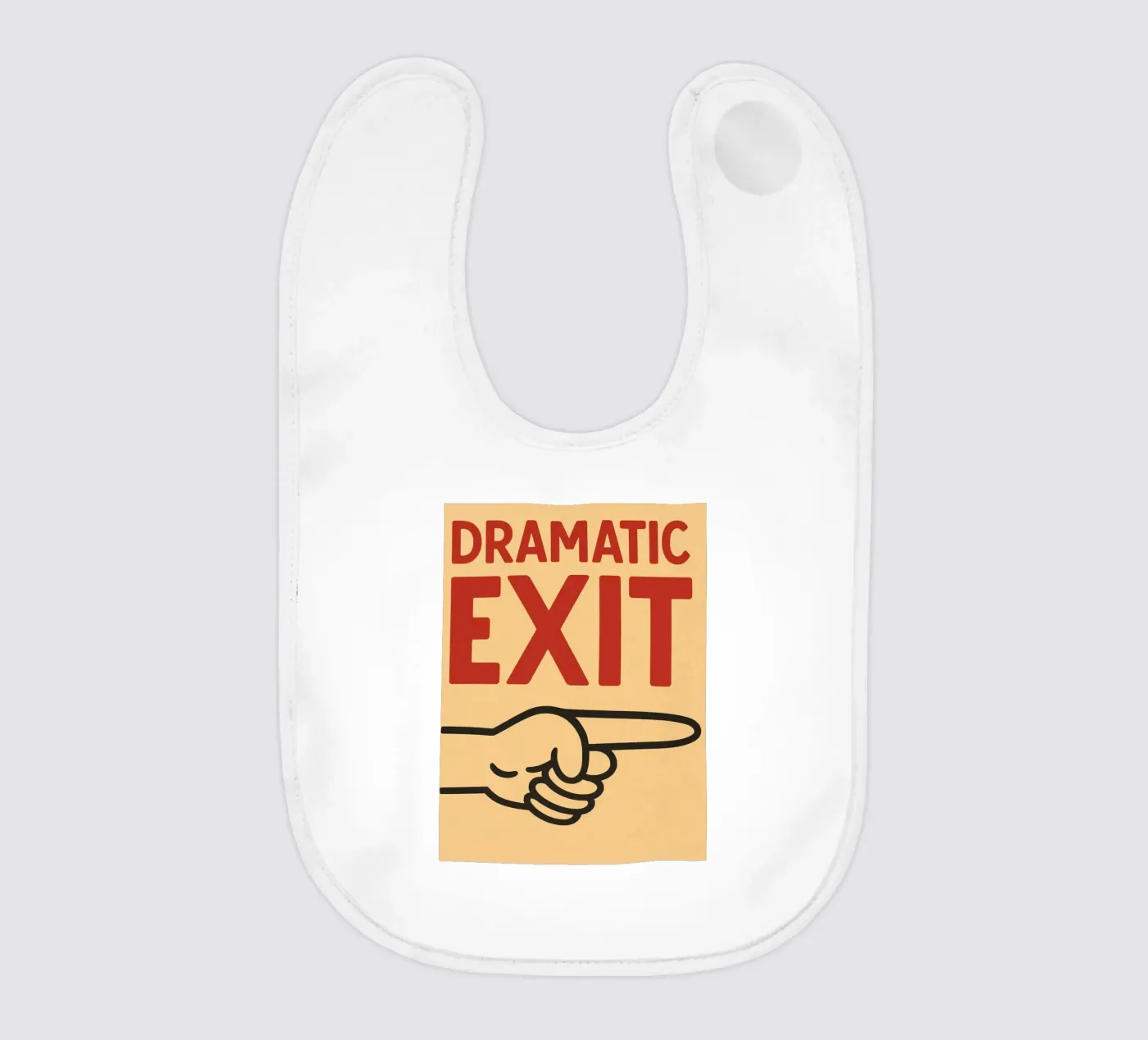 dramatic exit Babylätzchen von the gendels