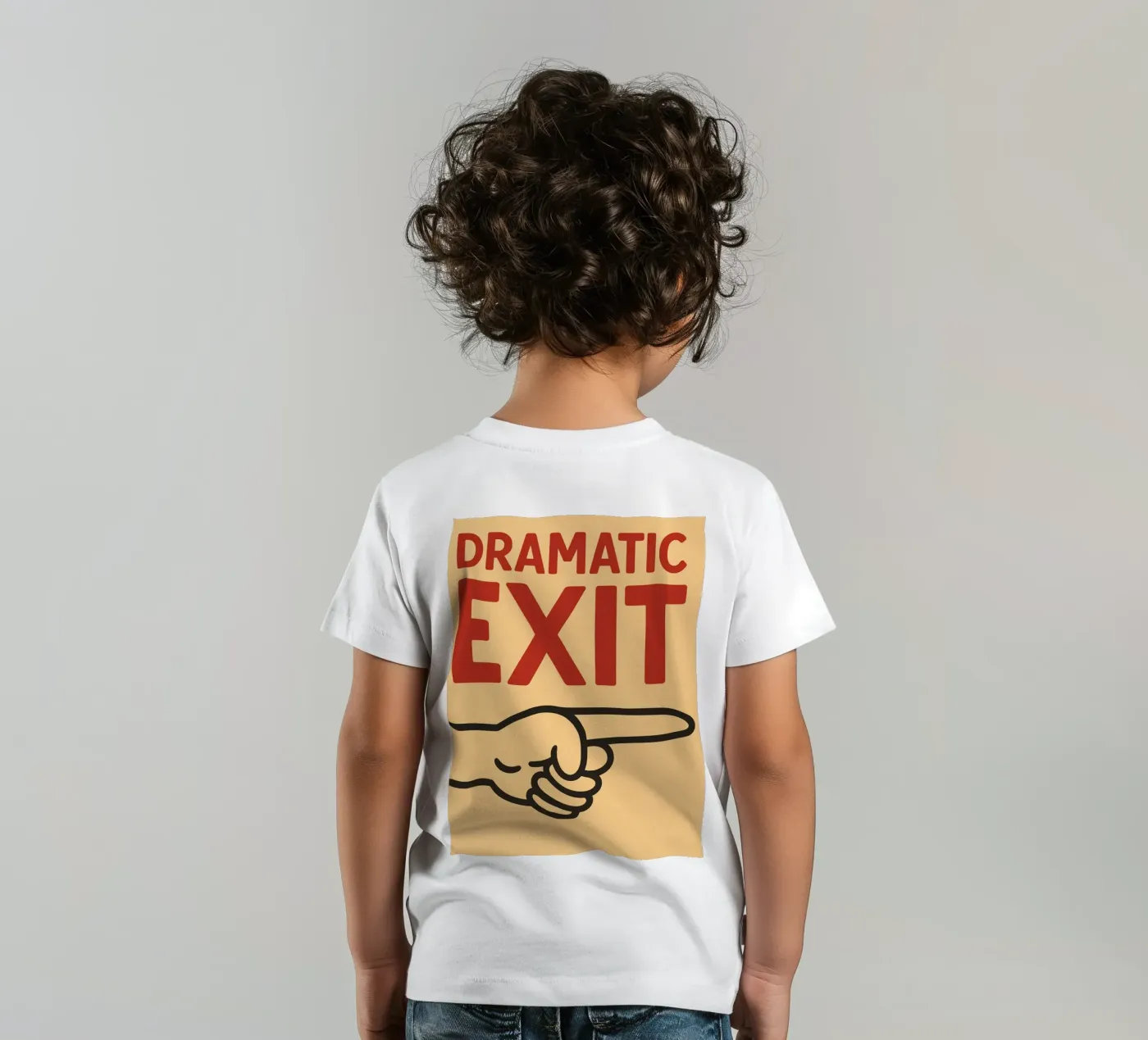 dramatische aftocht kinder t-shirt van the gendels