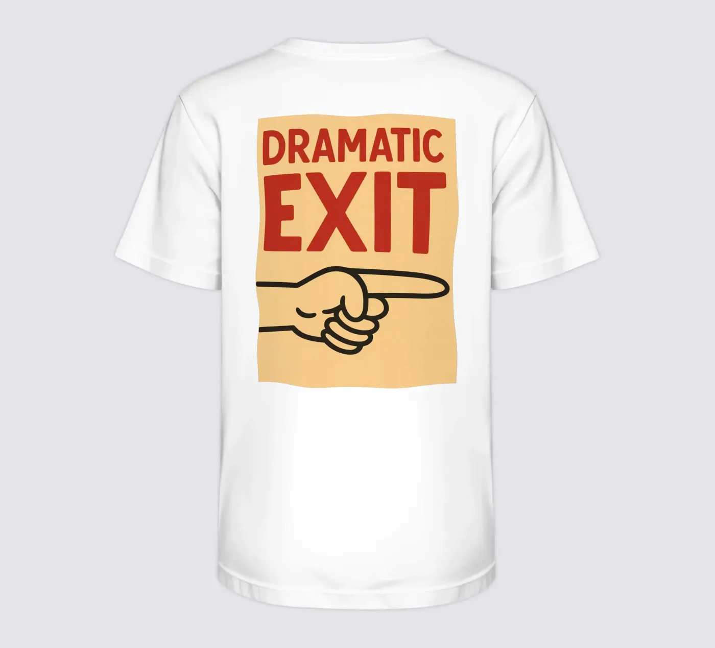 uscita di scena drammatica t-shirt bambini da the gendels