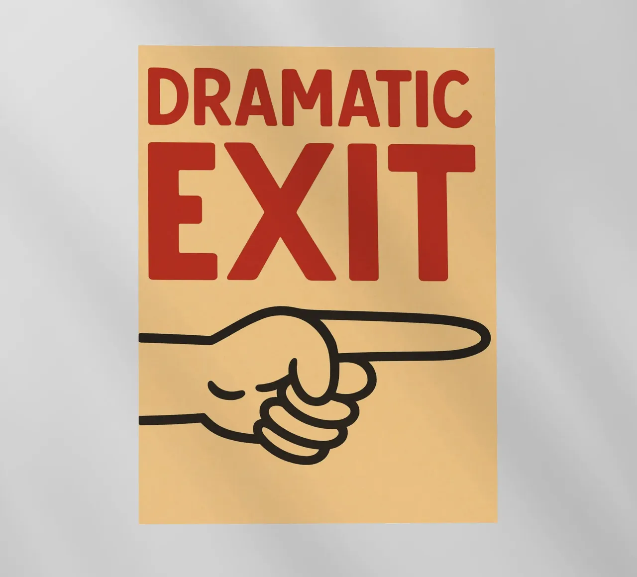 dramatische aftocht backlit folie van the gendels