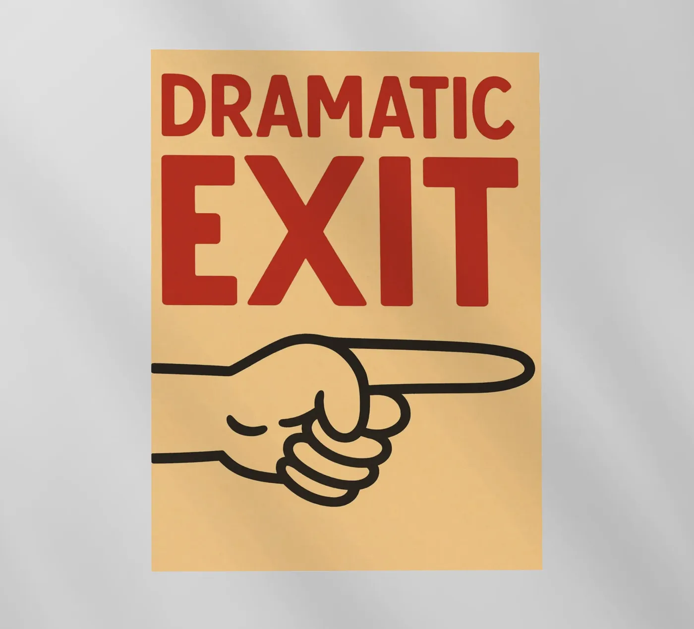 dramatic exit backlit folie van the gendels