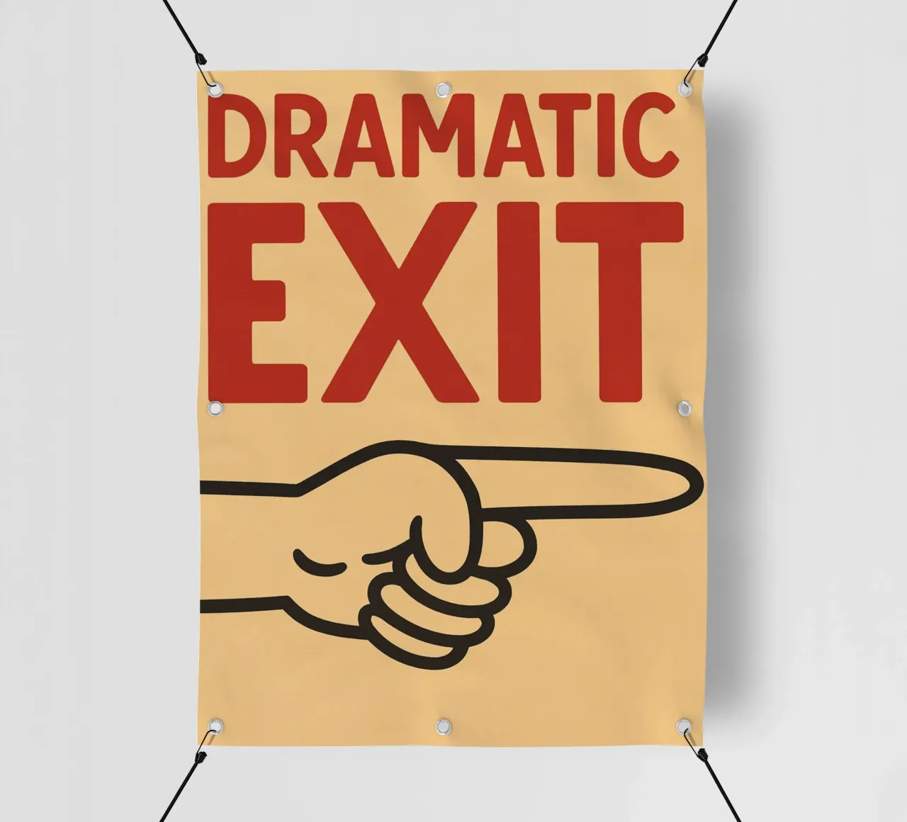 dramatic exit PVC Plane von the gendels