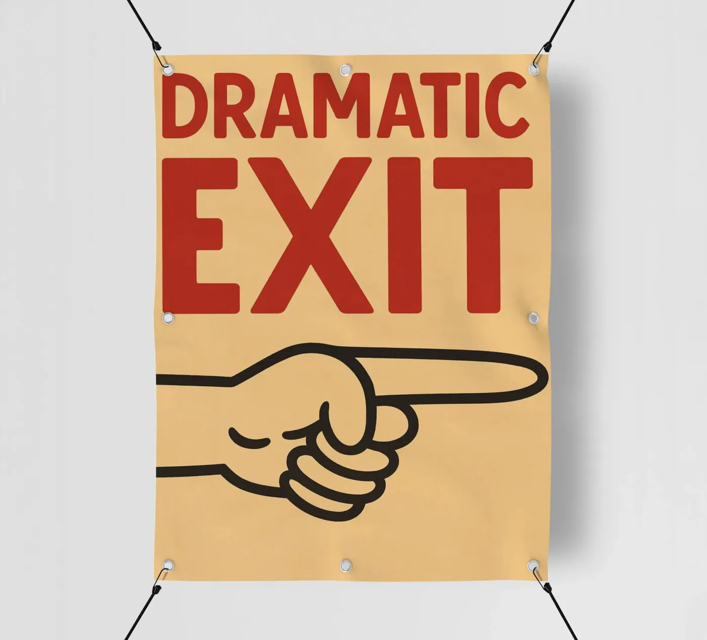 dramatic exit PVC Plane von the gendels