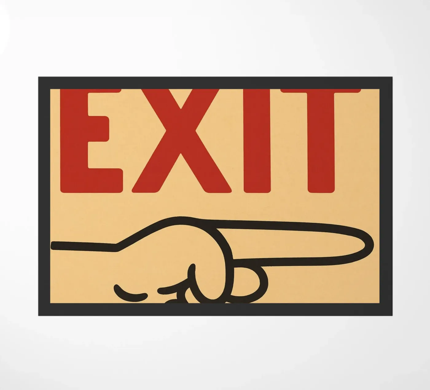 dramatische aftocht deurmat van the gendels