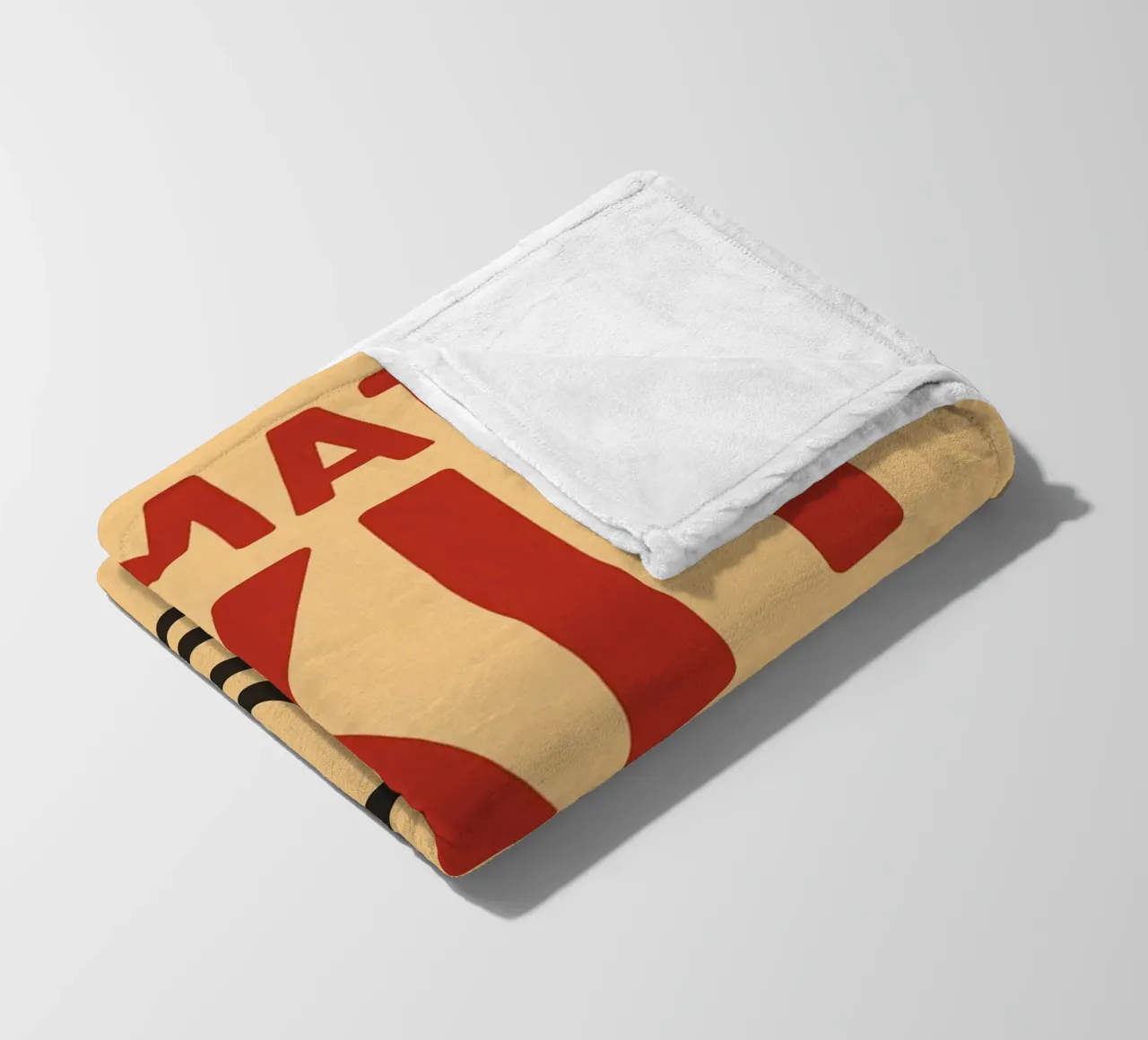 dramatic exit fleece blanket by the gendels