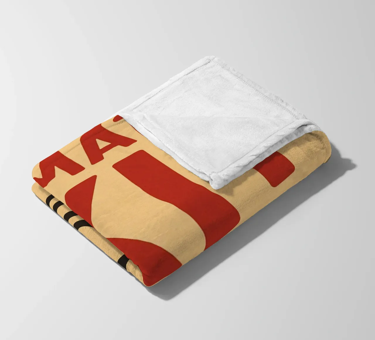 dramatic exit fleece blanket by the gendels