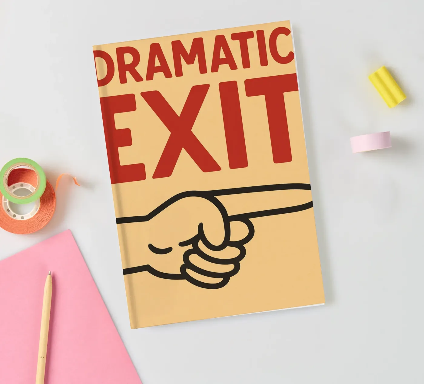 dramatic exit quaderno da the gendels