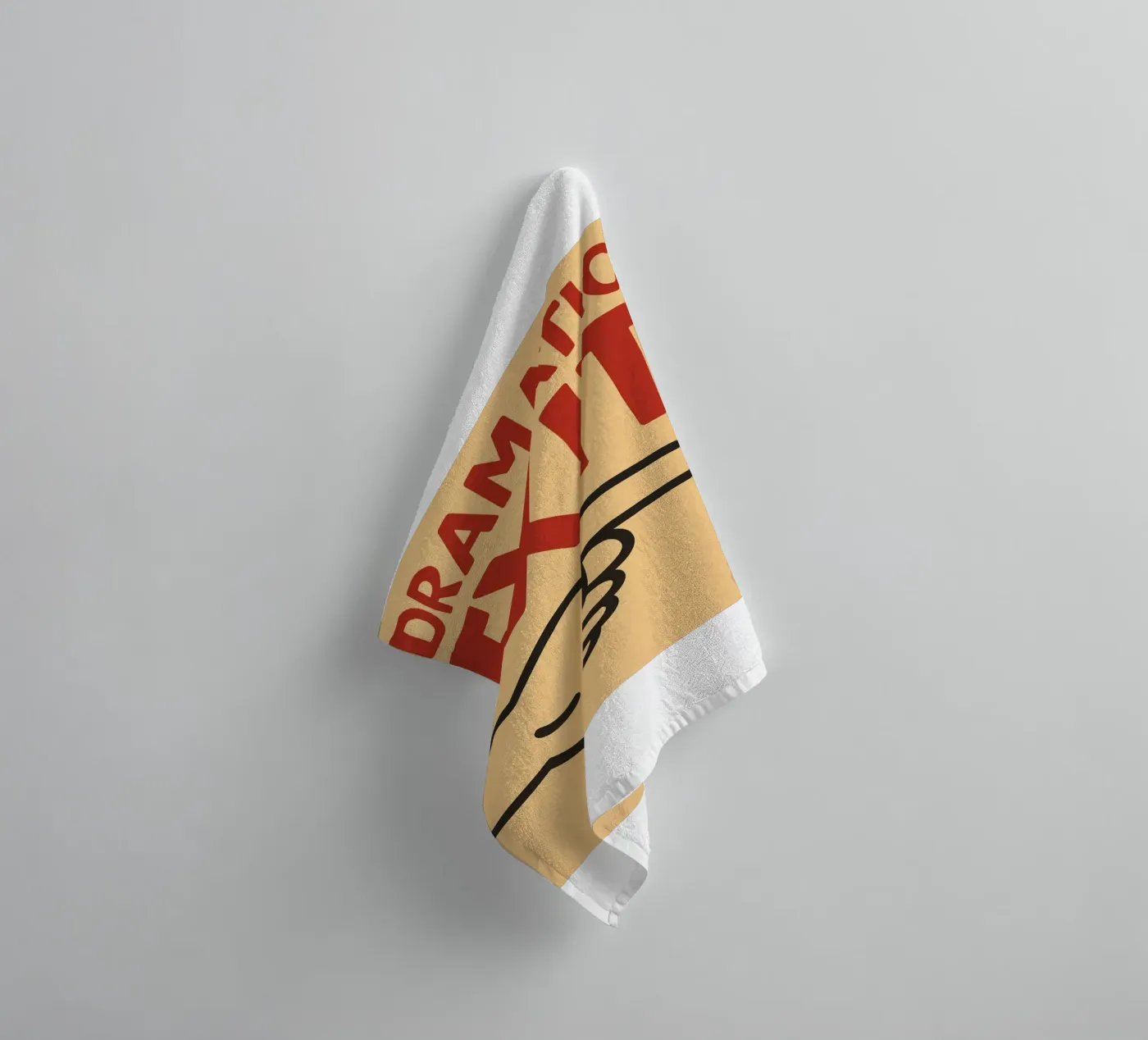 dramatic exit badhanddoek van the gendels