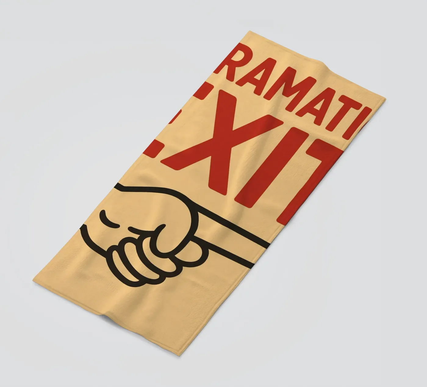 dramatic exit Strandtuch von the gendels