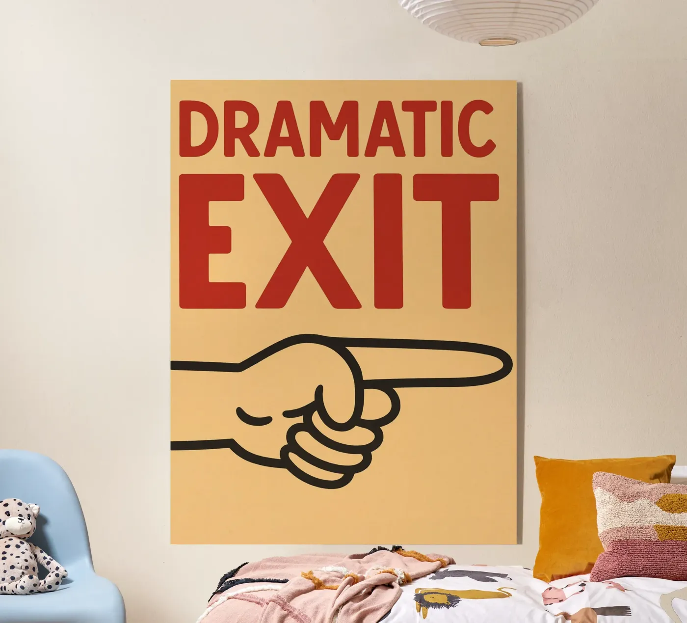 uscita di scena drammatica plexiglass da the gendels