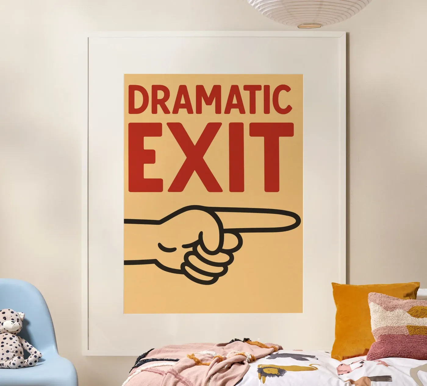 uscita di scena drammatica poster da the gendels