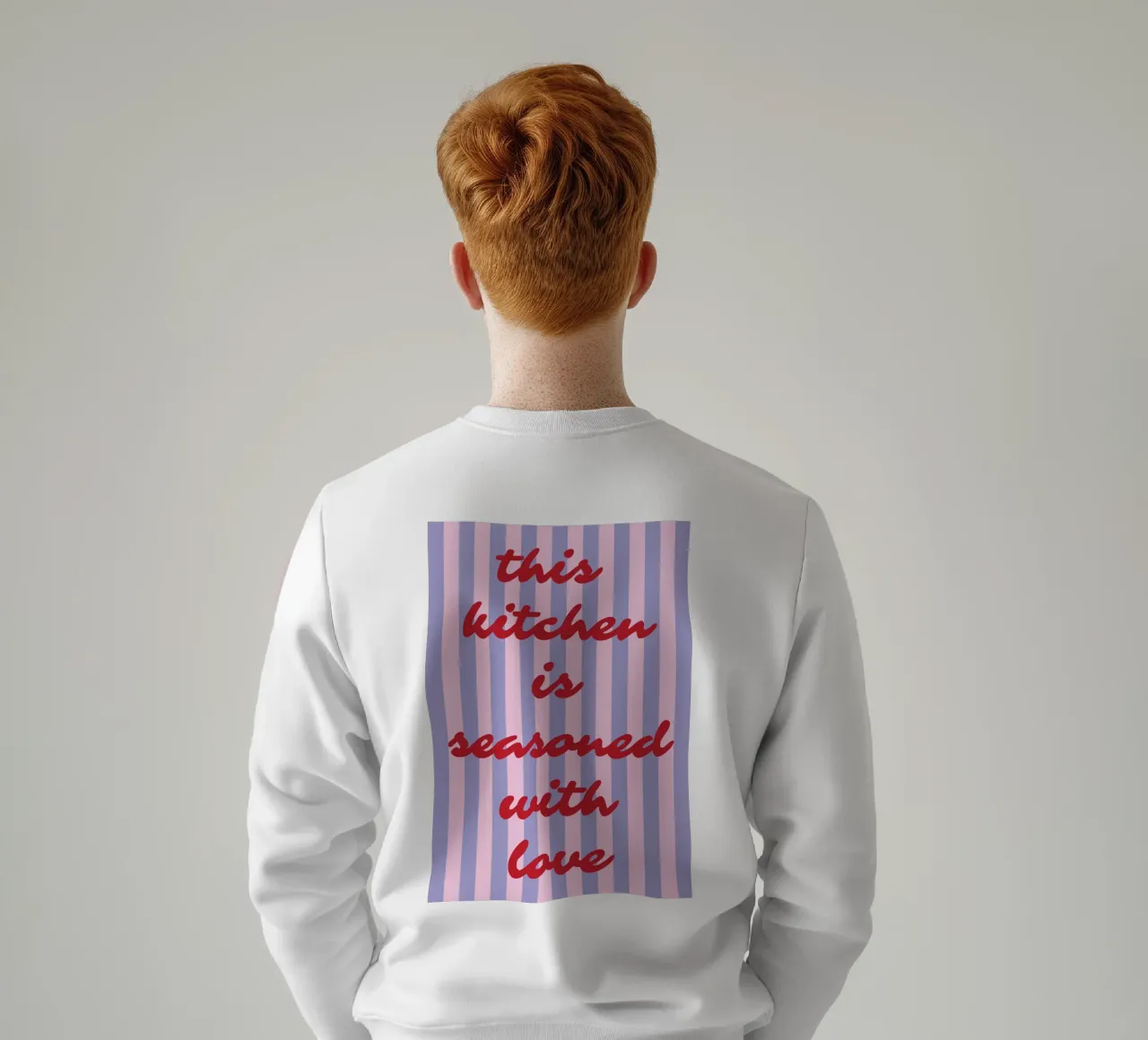 cucina con amore felpa da the gendels