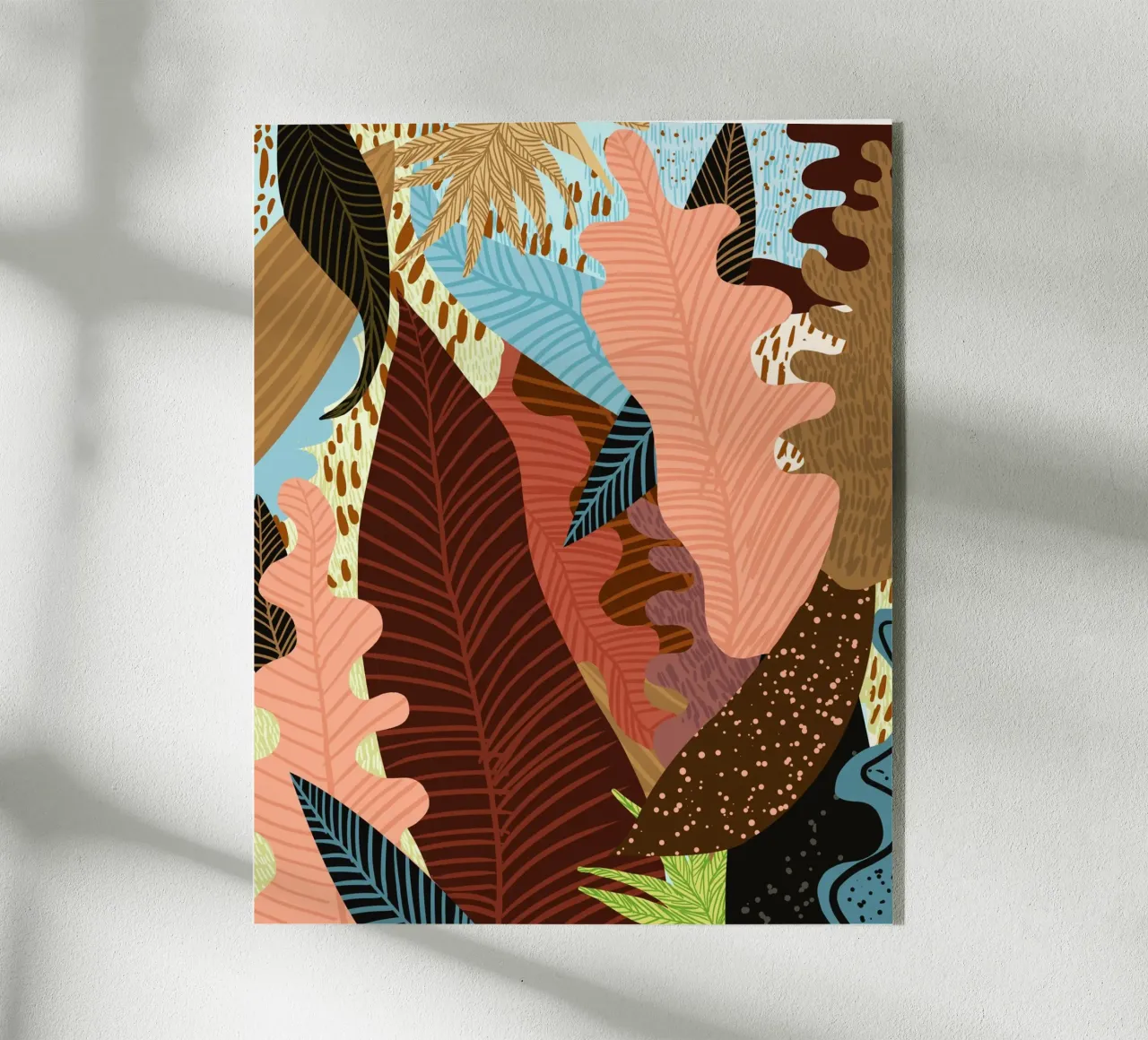 Earthy Forest plexiglass da 83oranges.com