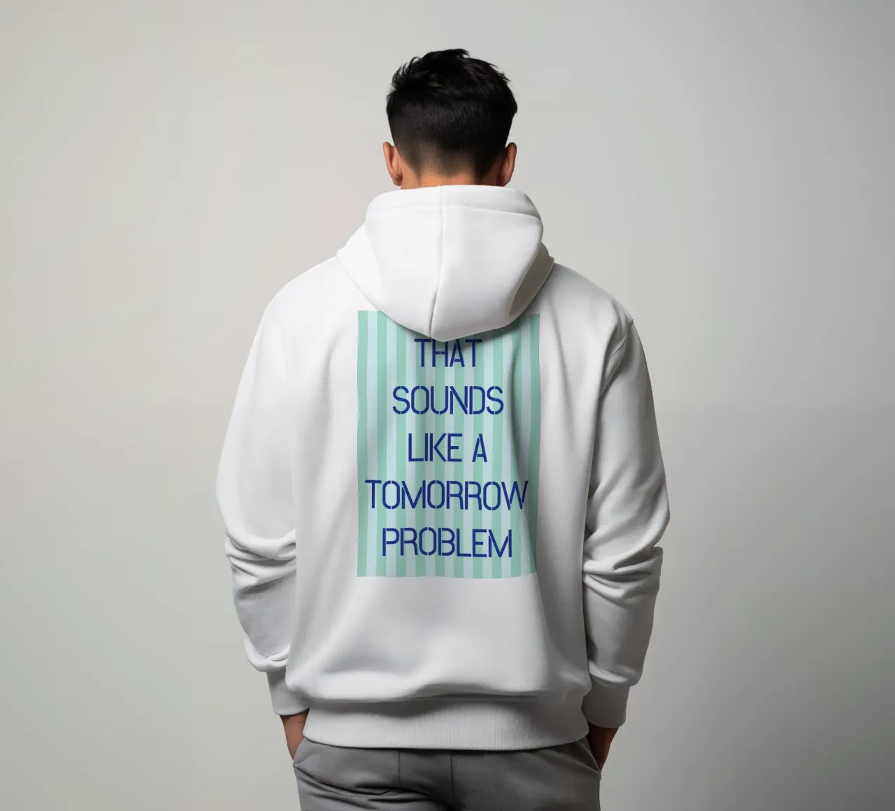 Sembra un problema di domani felpa con cappuccio da the gendels