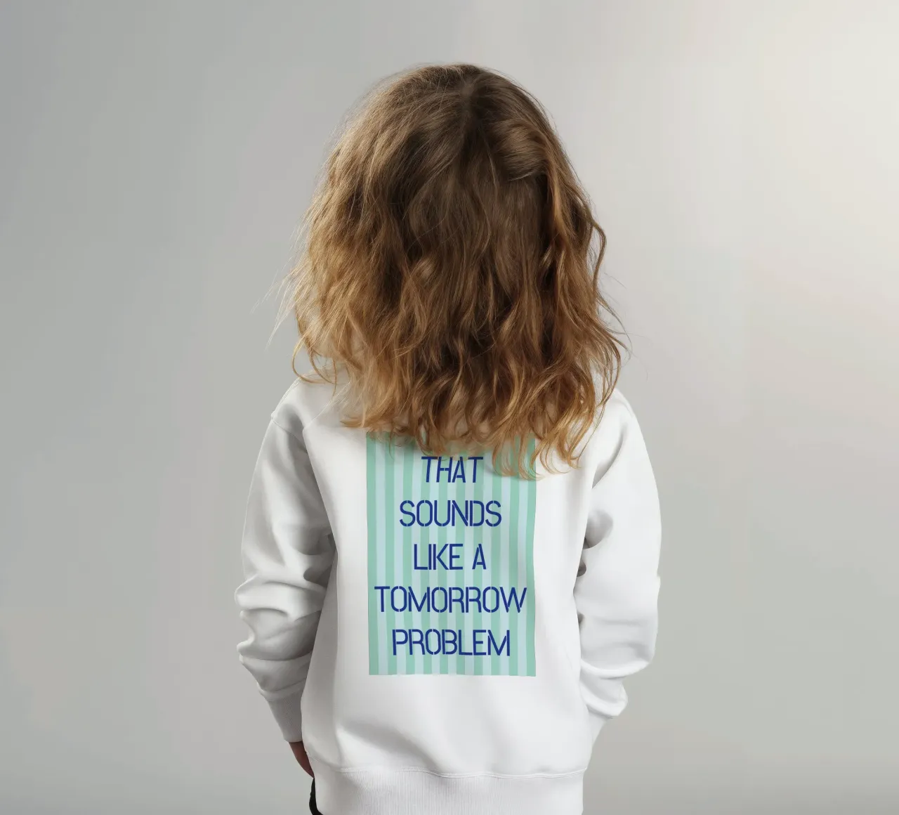 Sembra un problema di domani felpa bambino da the gendels