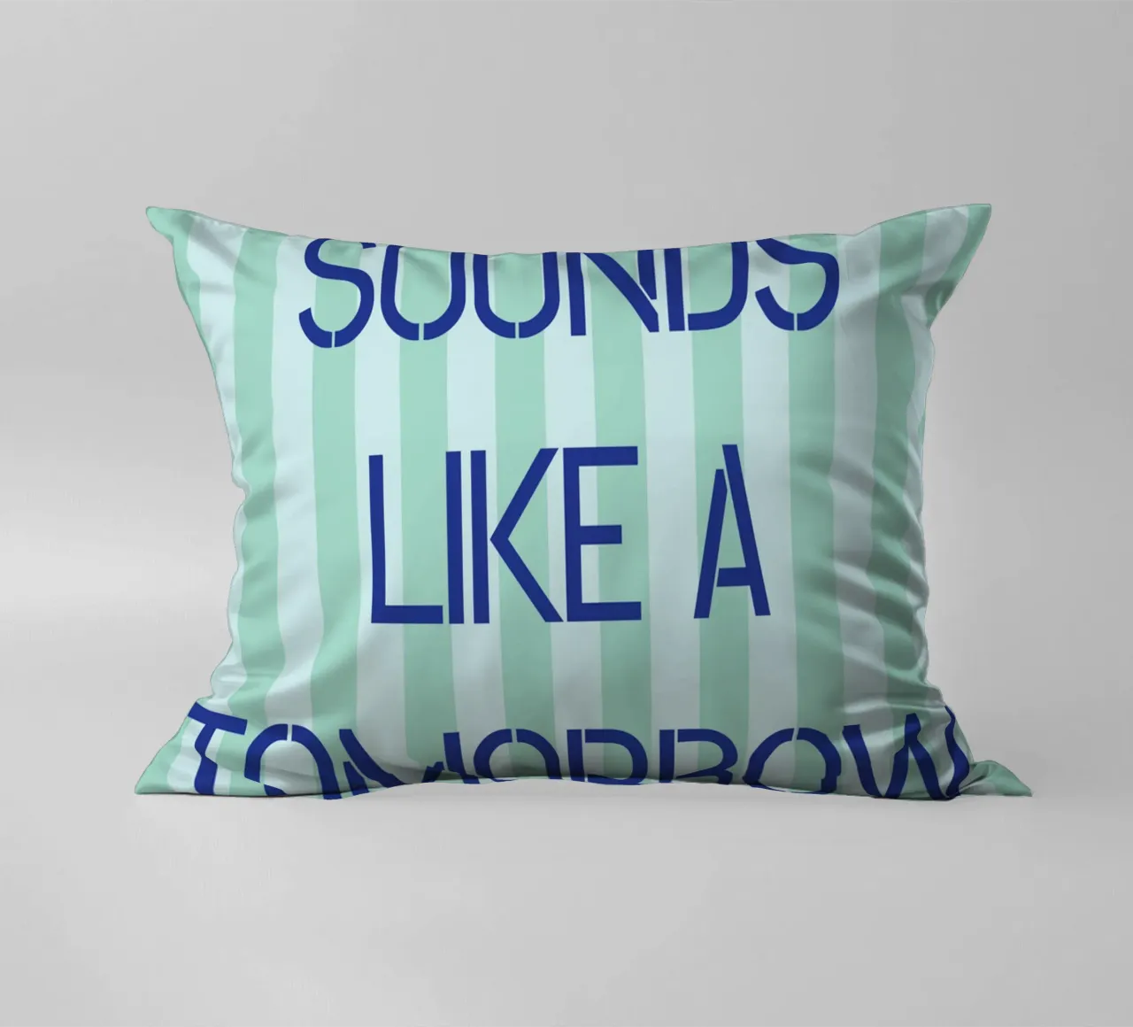 Sembra un problema di domani cuscino da the gendels