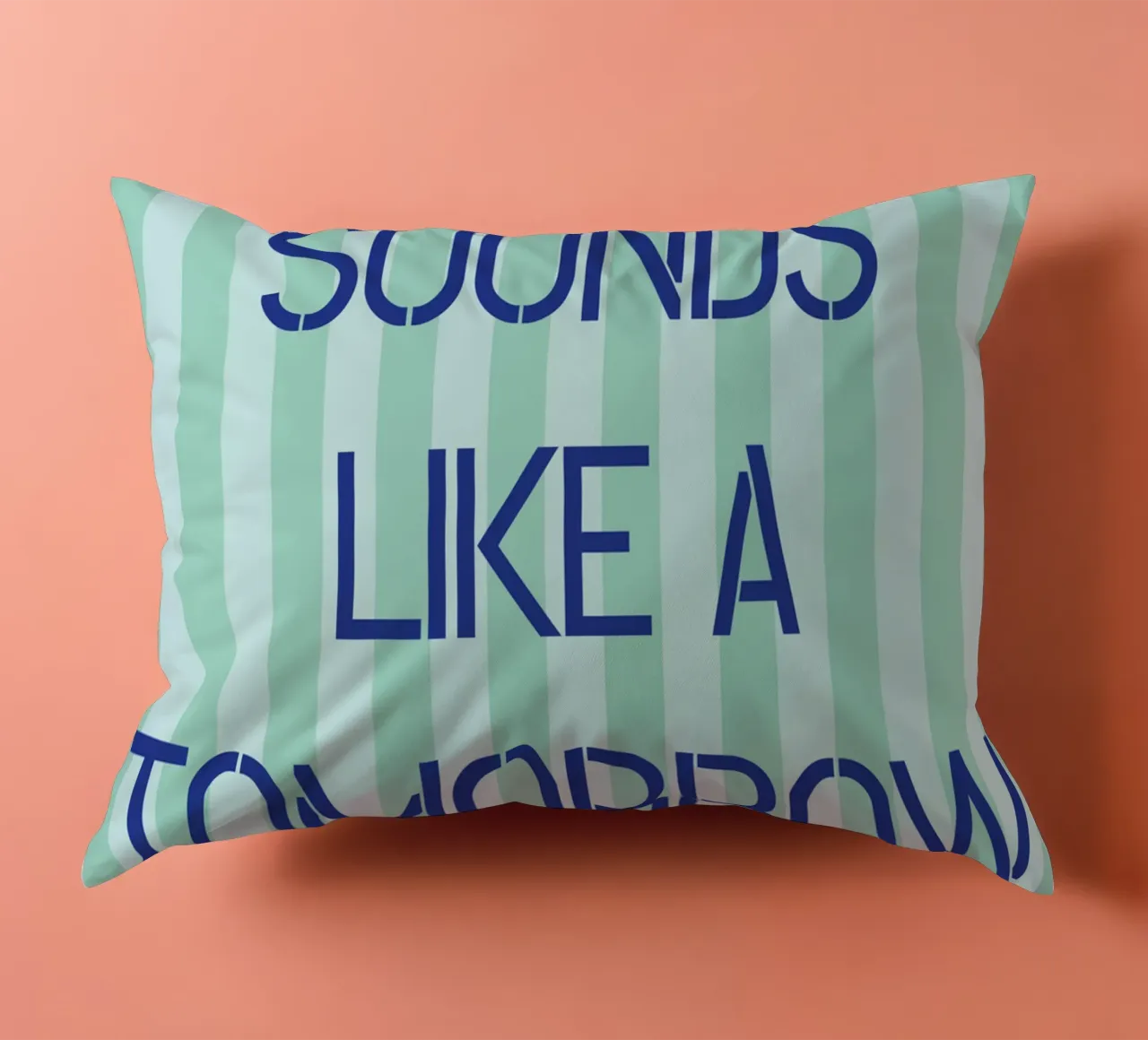 Sembra un problema di domani cuscino da the gendels