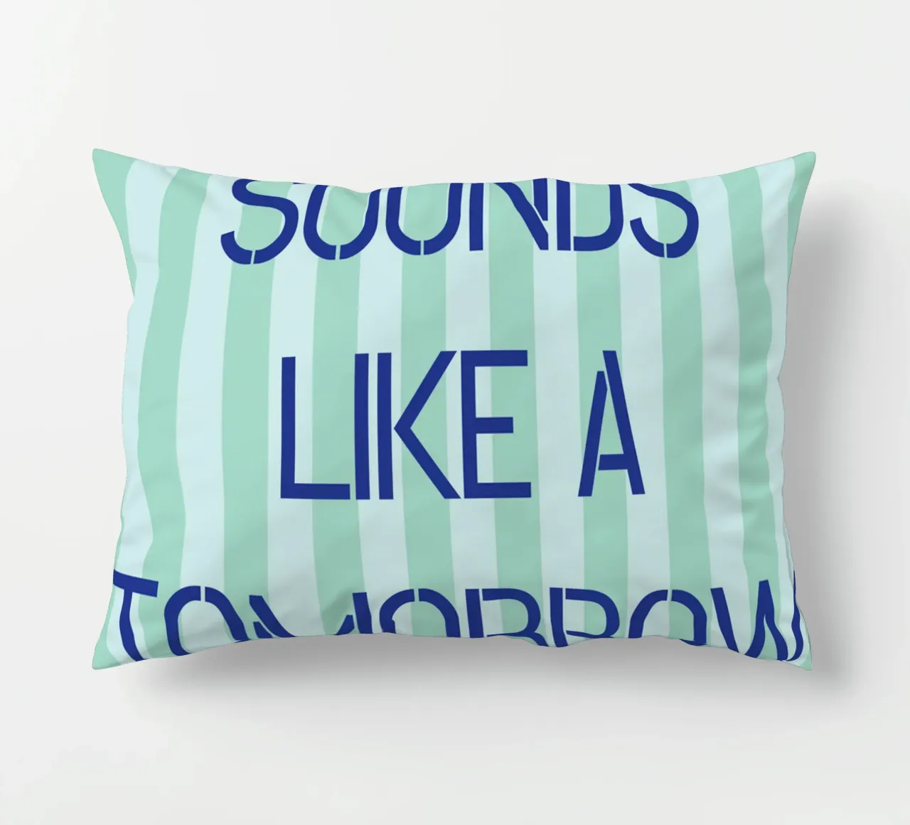 Sembra un problema di domani cuscino da the gendels