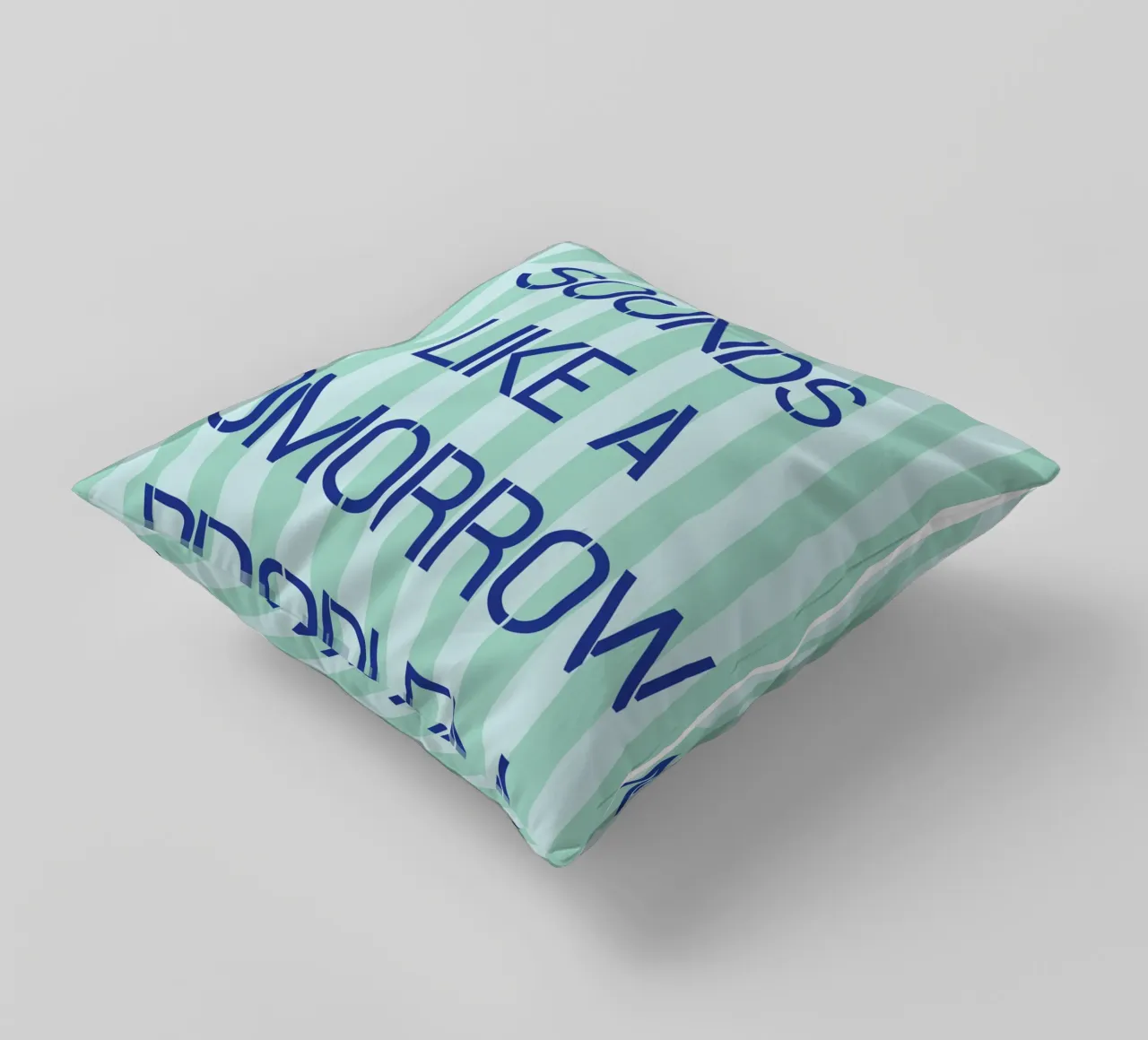 Sembra un problema di domani cuscino da the gendels