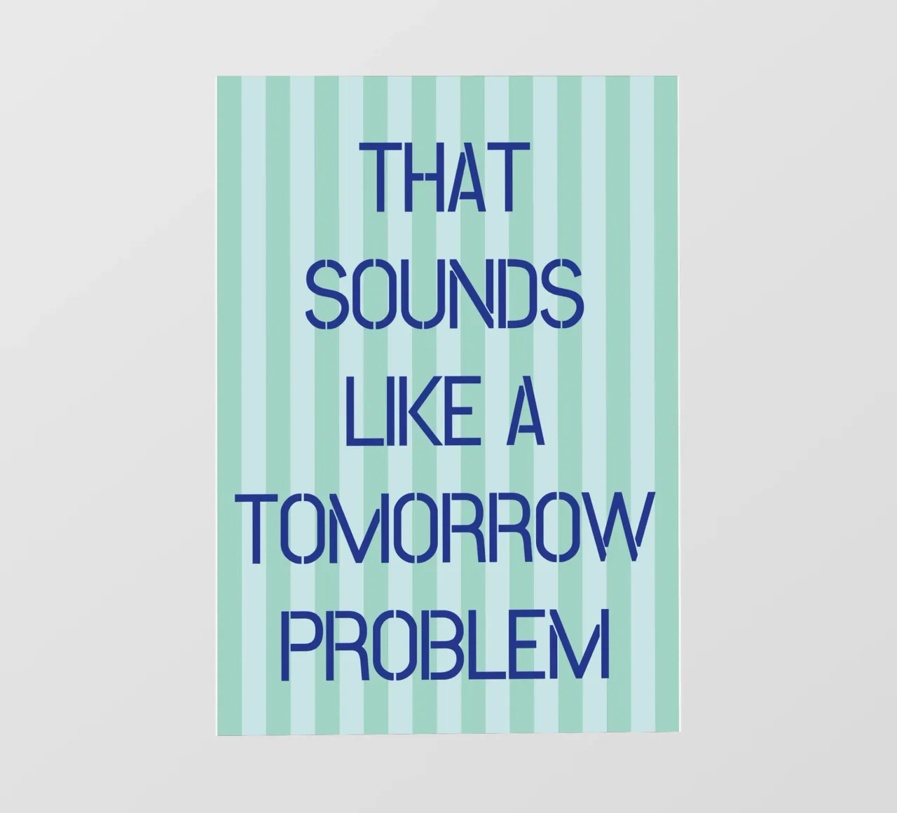 Sembra un problema di domani telo in pvc da the gendels