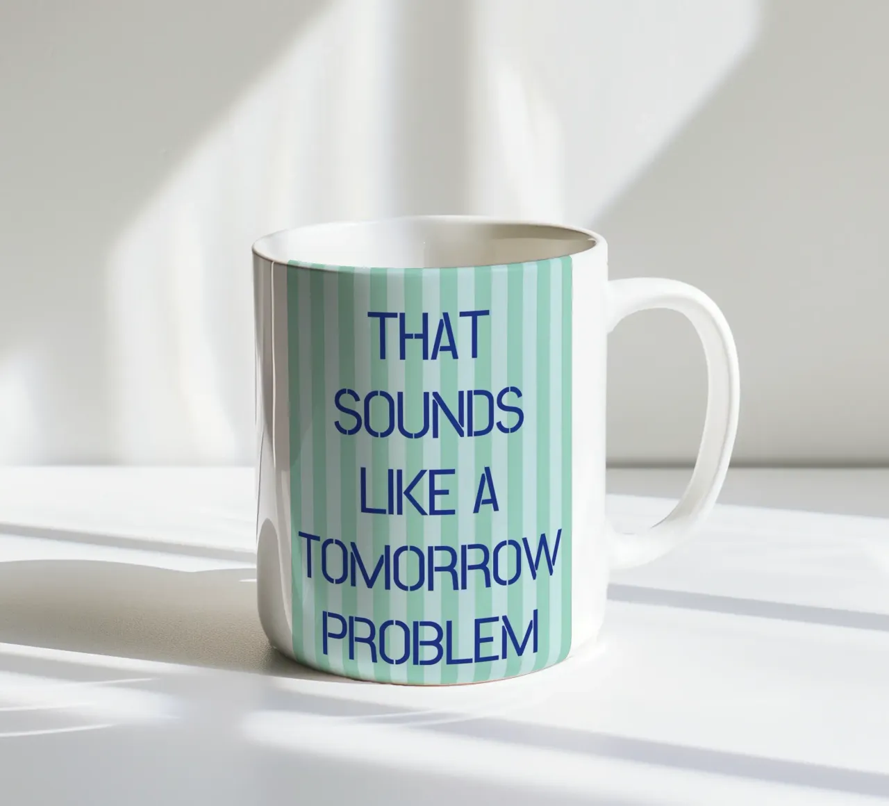 Sembra un problema di domani tazza in ceramica da the gendels