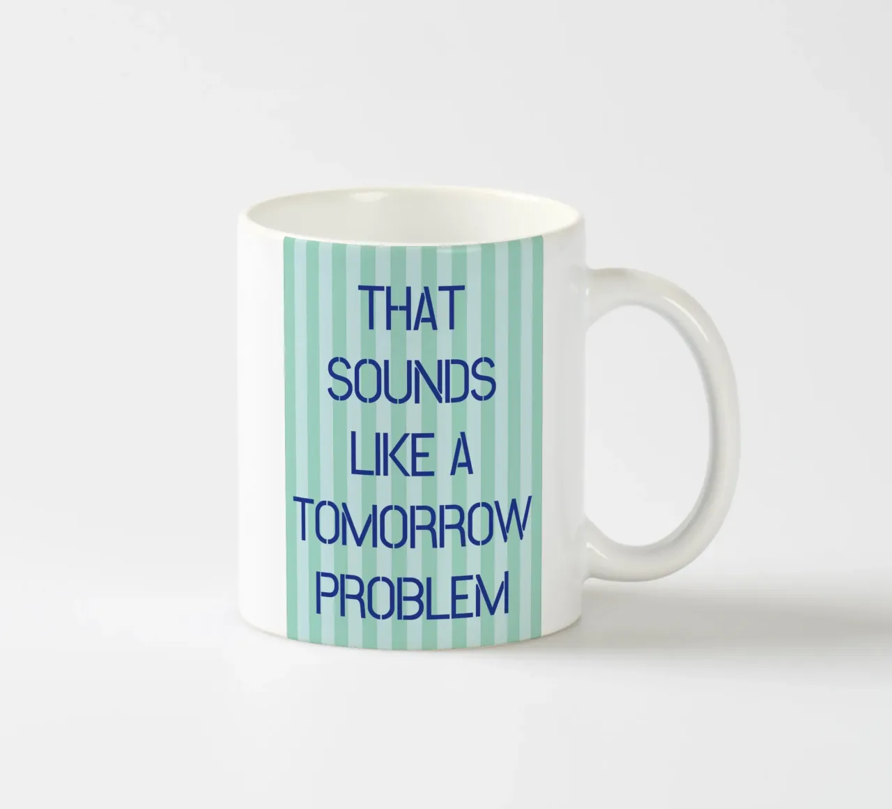 Sembra un problema di domani tazza in ceramica da the gendels