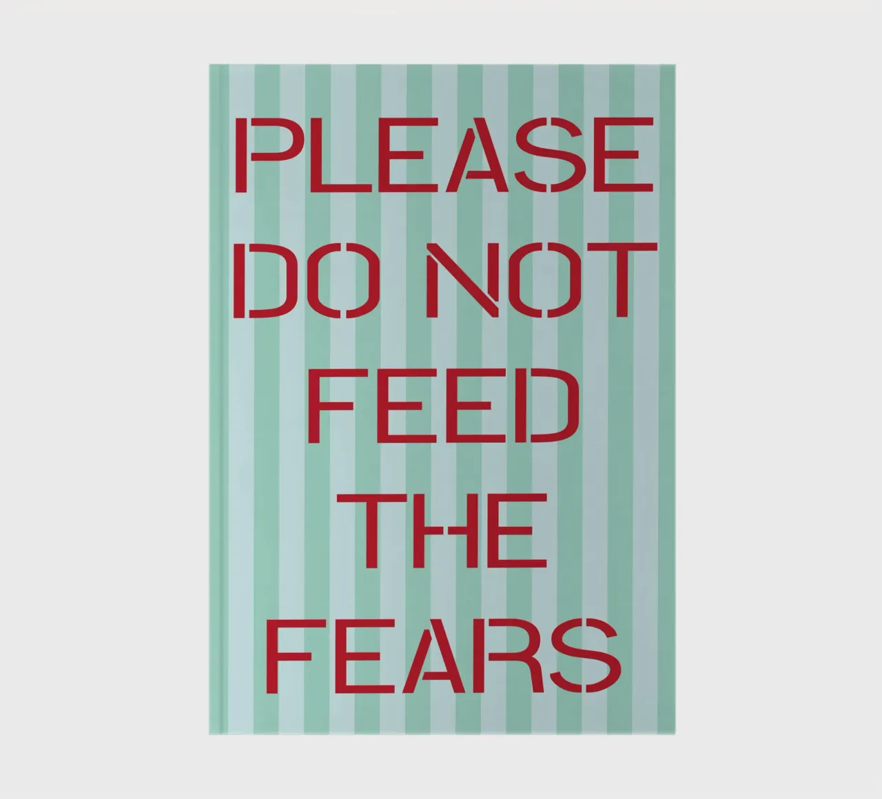 please do not feed the fears notebook by the gendels