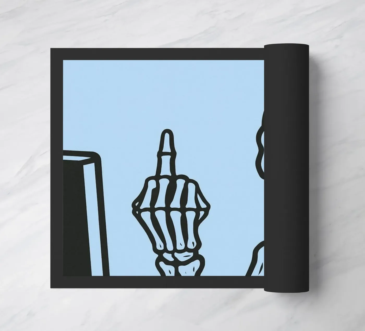 ufficio scheletro zerbino da the gendels