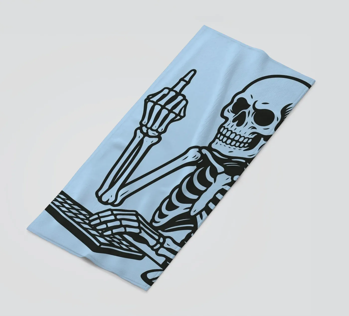 ufficio scheletro telo mare da the gendels