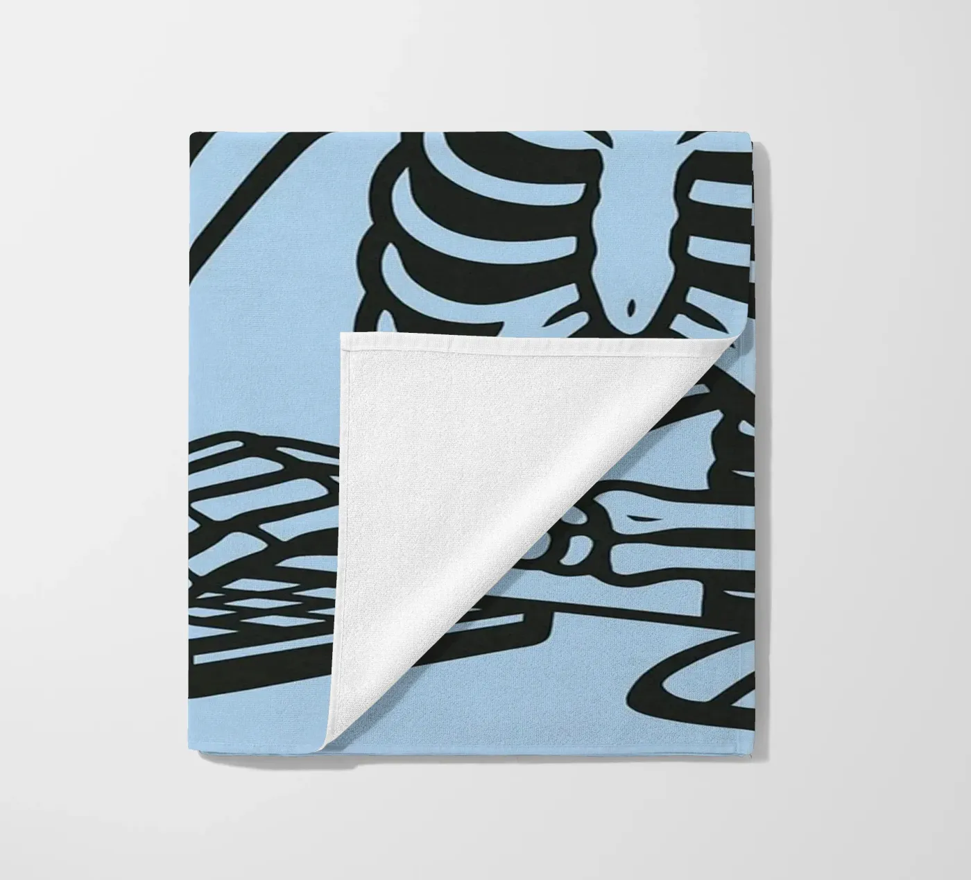 ufficio scheletro telo mare da the gendels